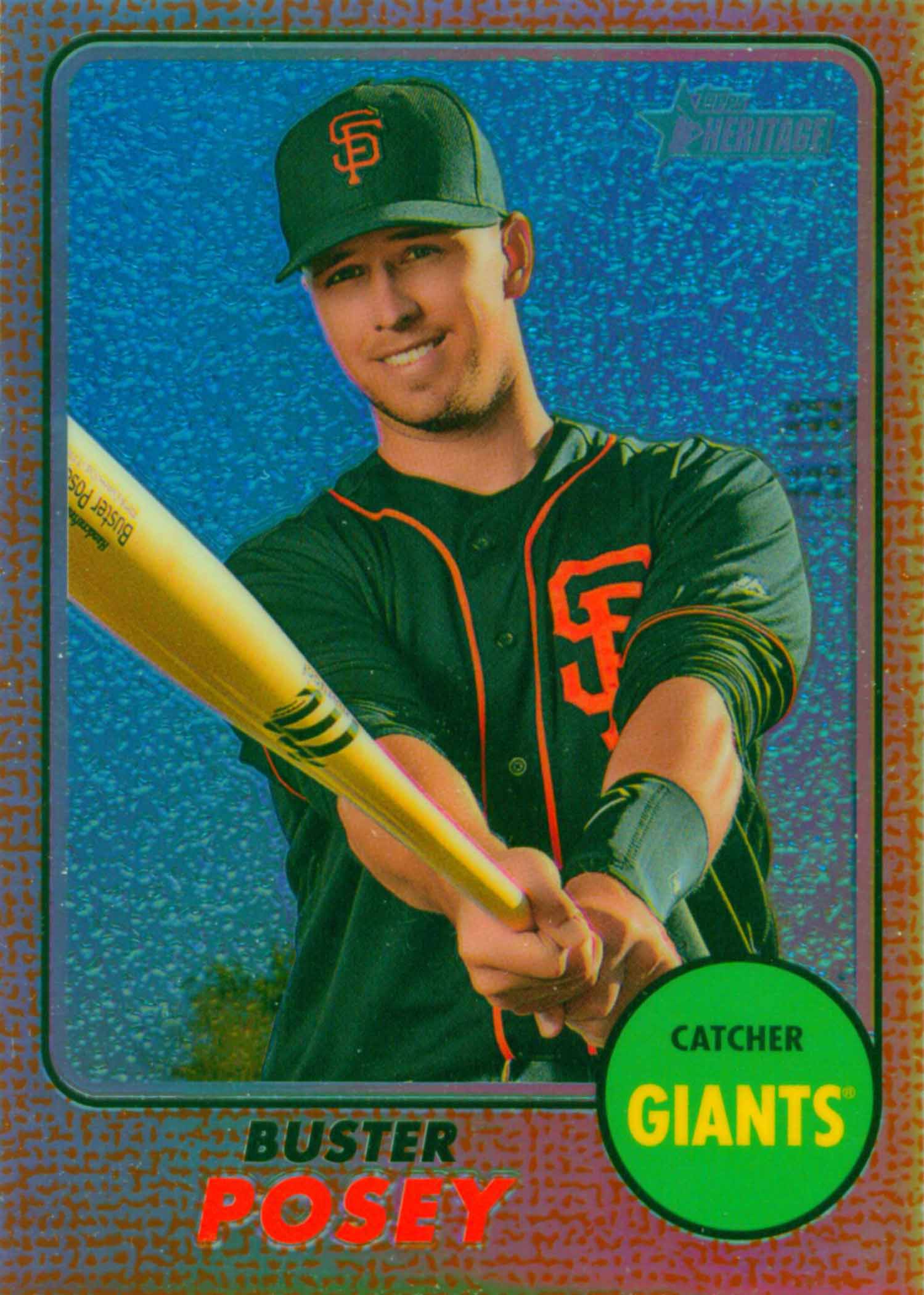 2017 Topps Heritage Chrome Refractors