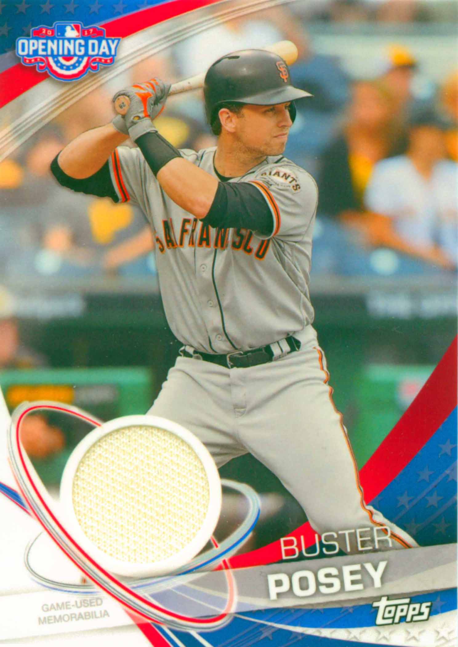 2017 Topps Opening Day Relics