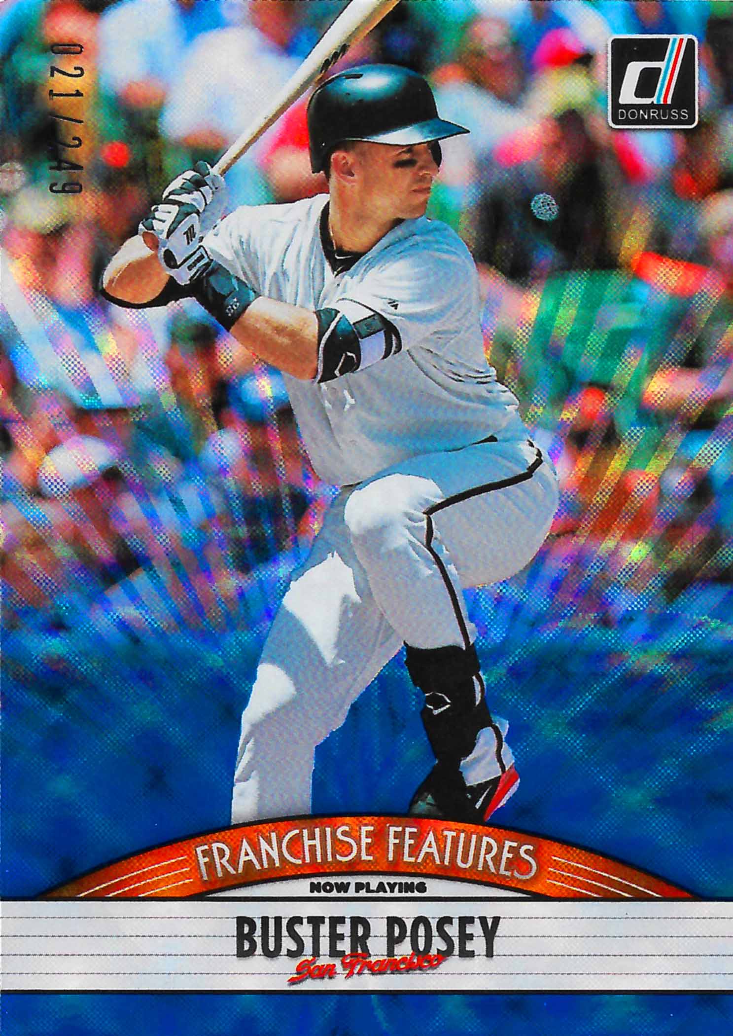 2019 Donruss Franchise Features Blue