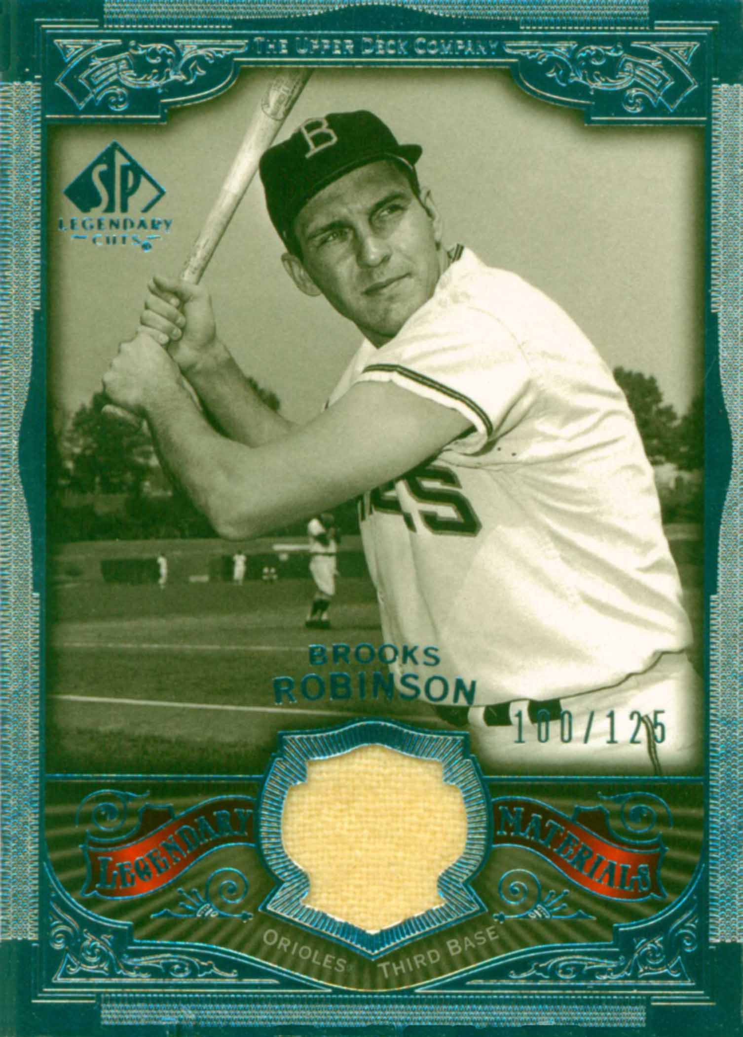 2006 SP Legendary Cuts Legendary Materials Silver Pants