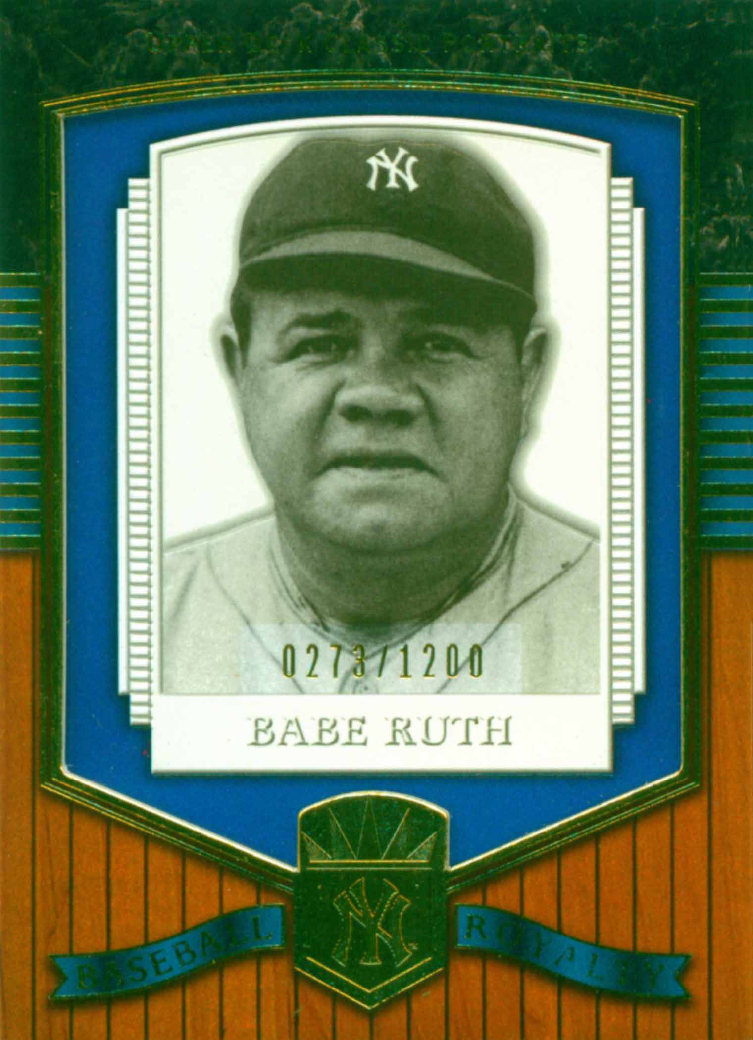 2003 Upper Deck Classic Portraits Baseball Royalty