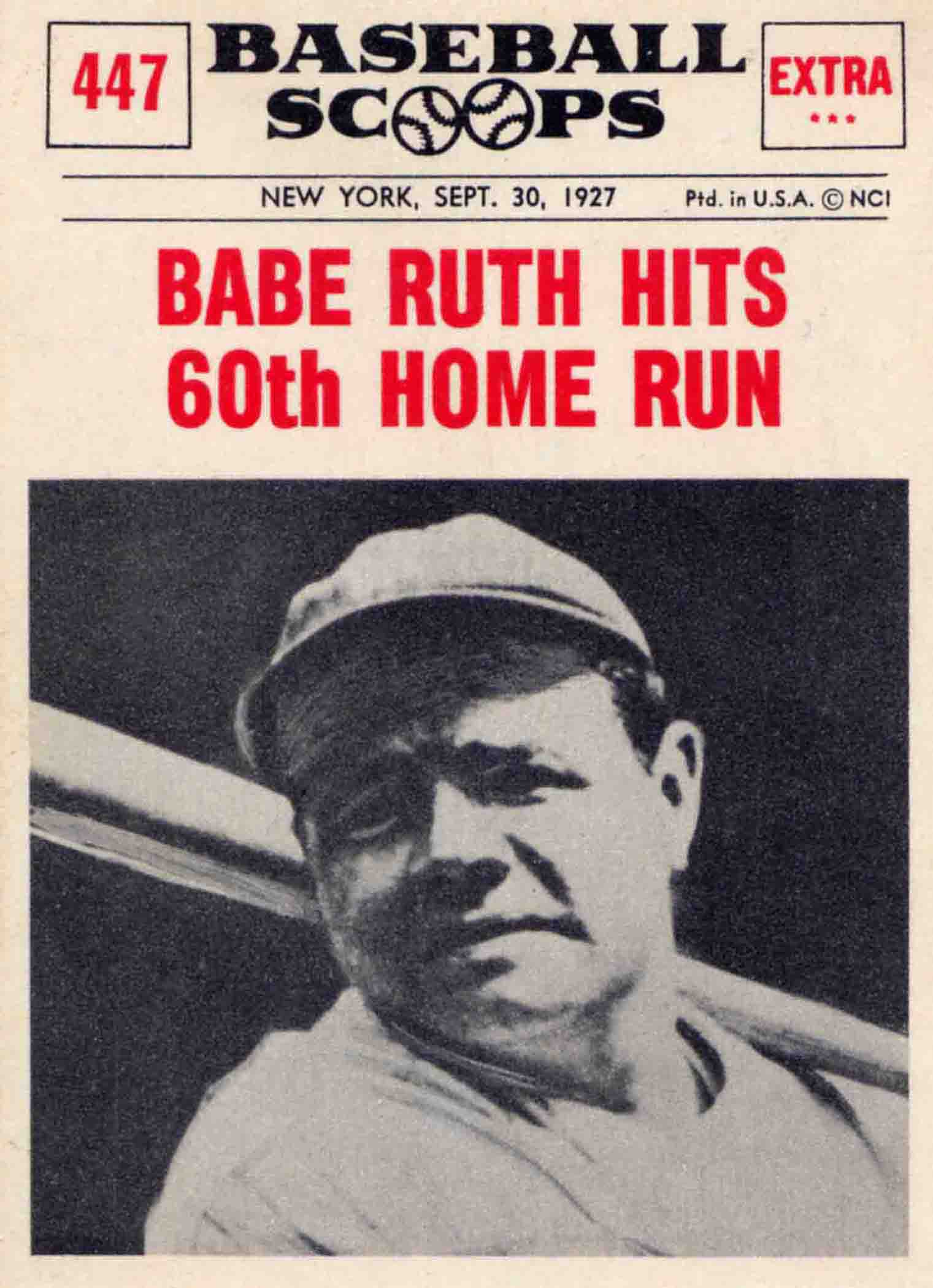 1961 Nu-Card Scoops