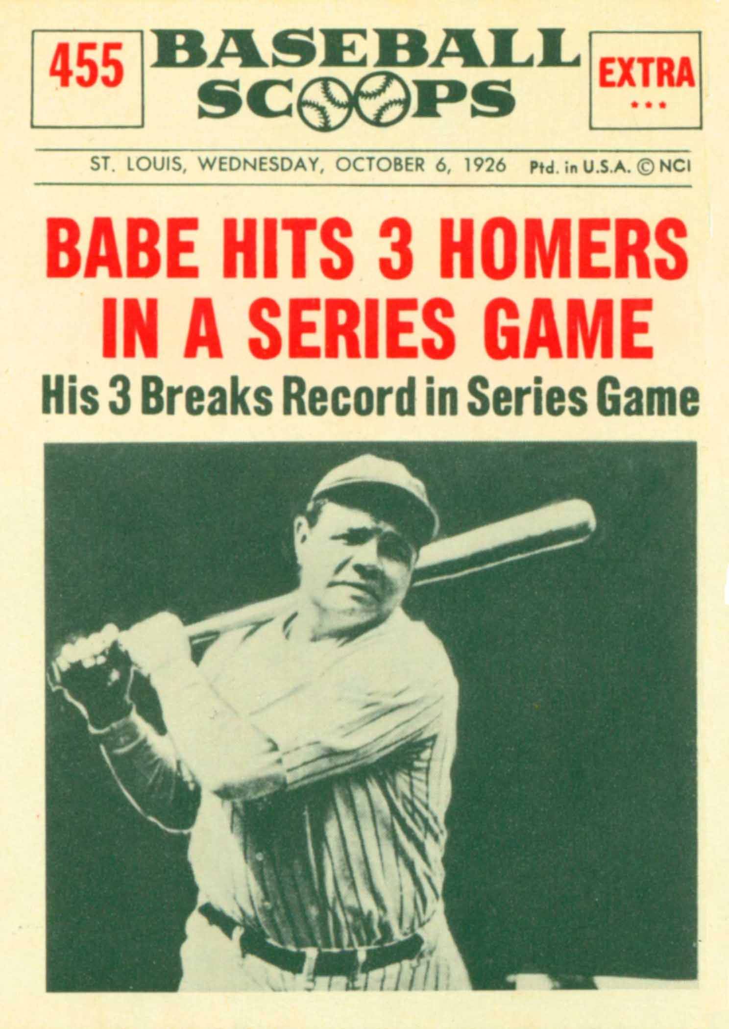 1961 Nu-Card Scoops