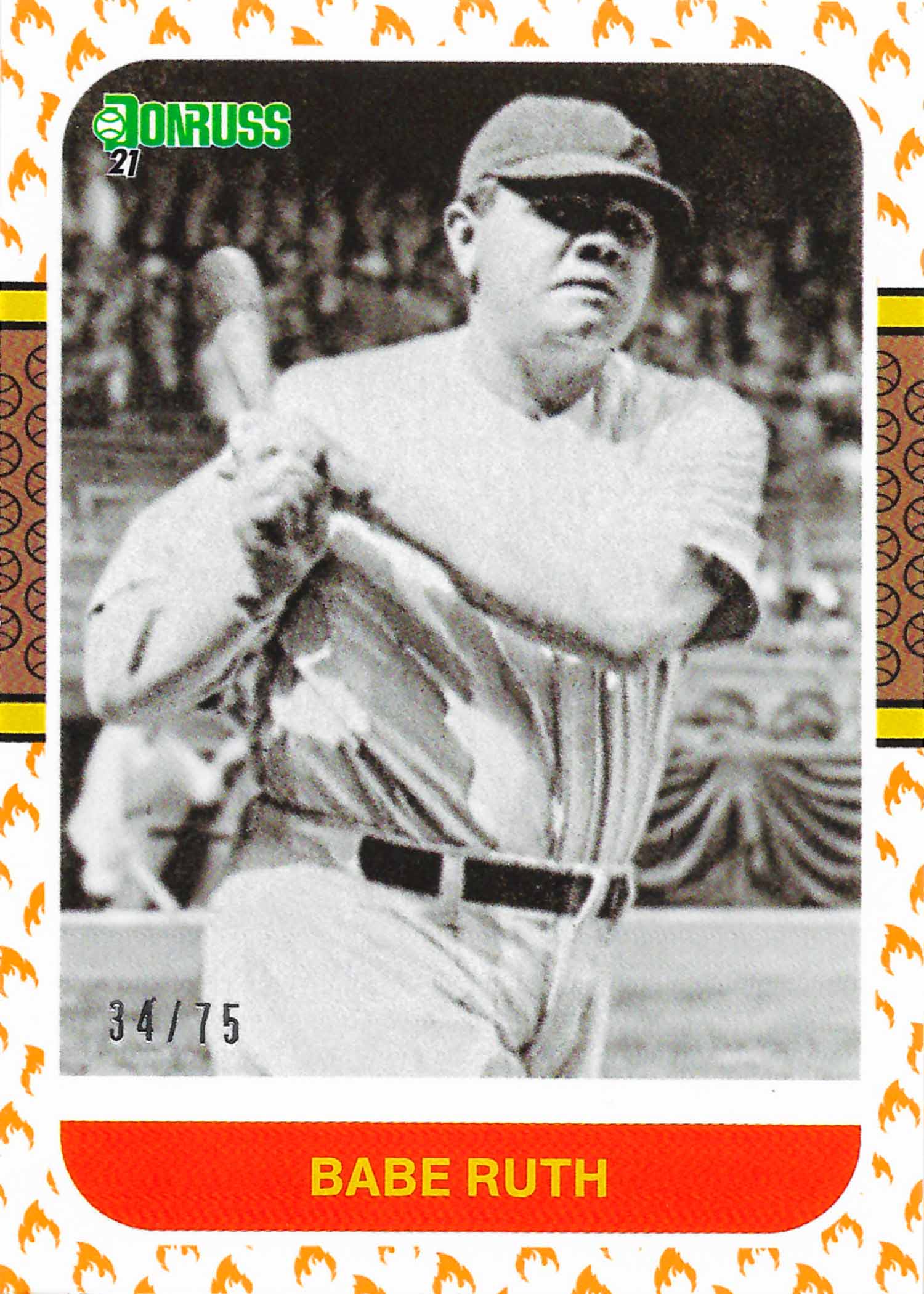 2021 Donruss Variations On Fire Retro