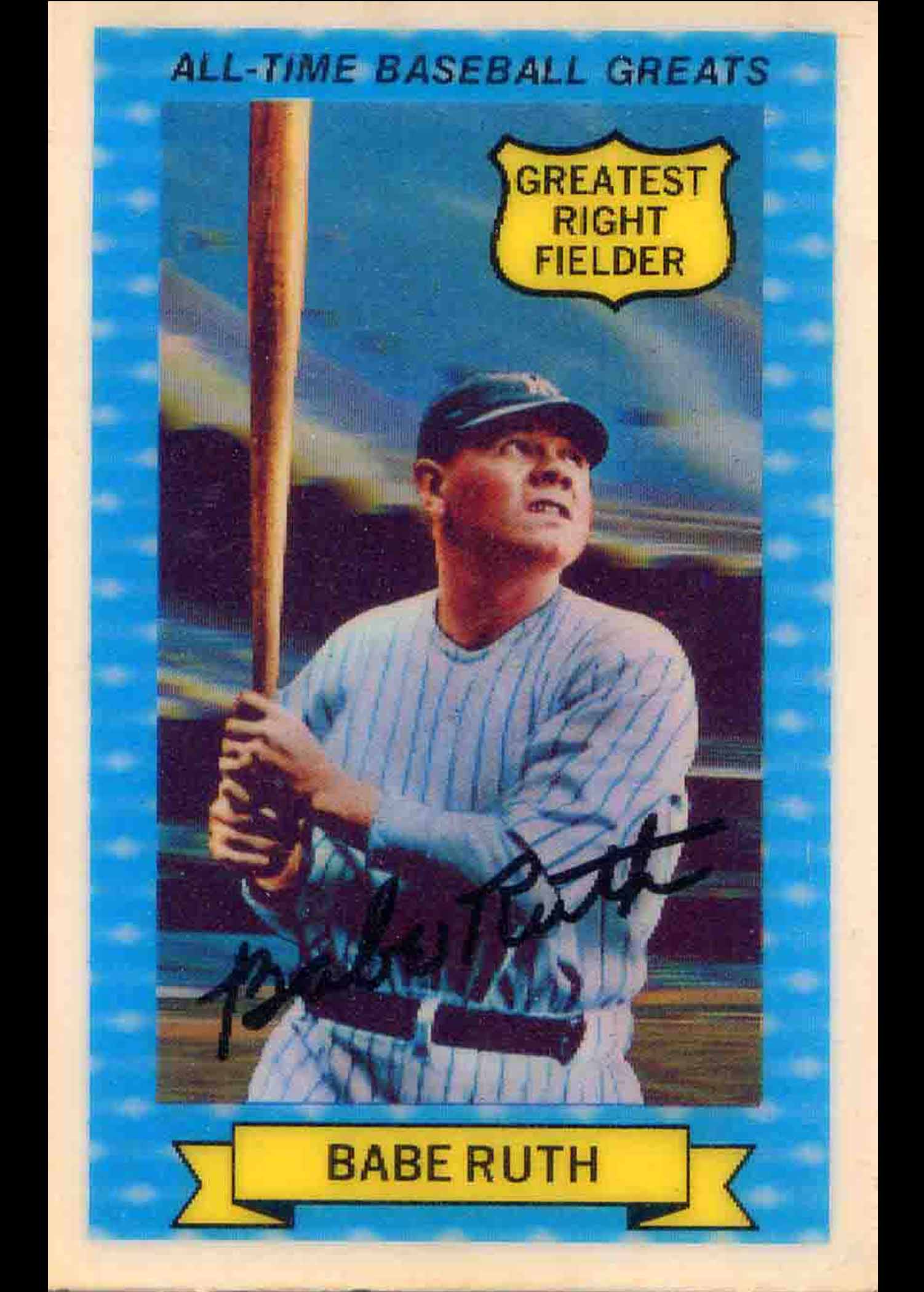 1972 Kellogg's 3D All-Time Greats