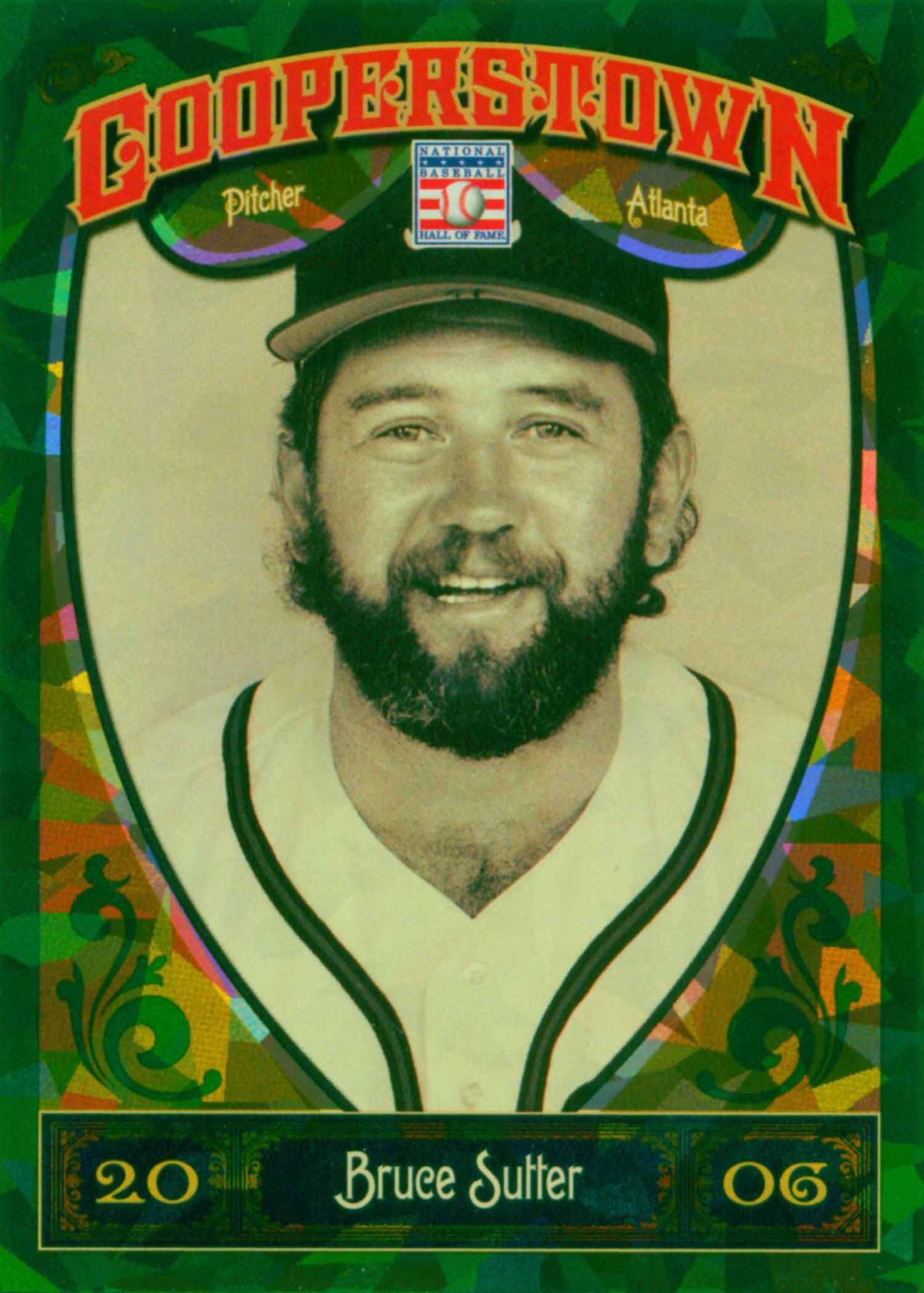 2013 Panini Cooperstown Green Crystal