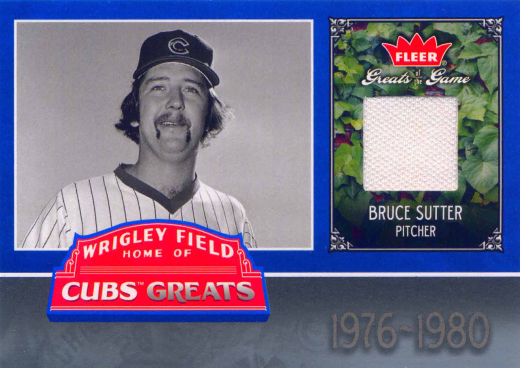 2006 Greats of the Game Cubs Greats Memorabilia Pants
