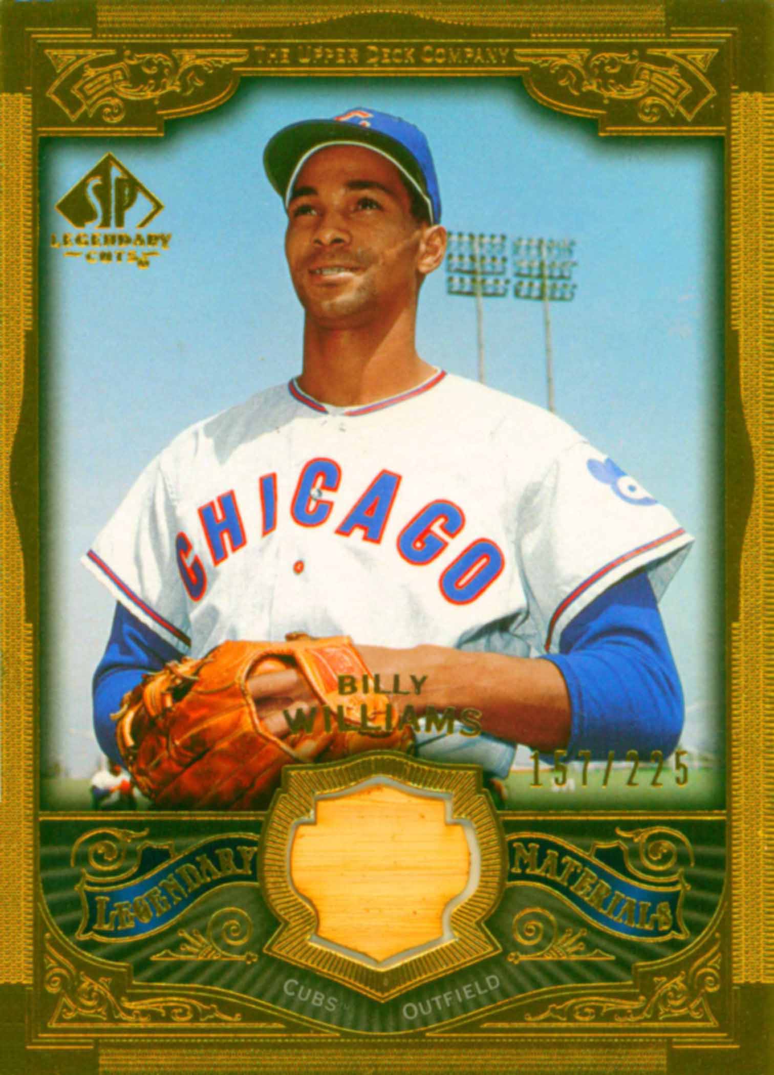 2006 SP Legendary Cuts Legendary Materials Gold Bat