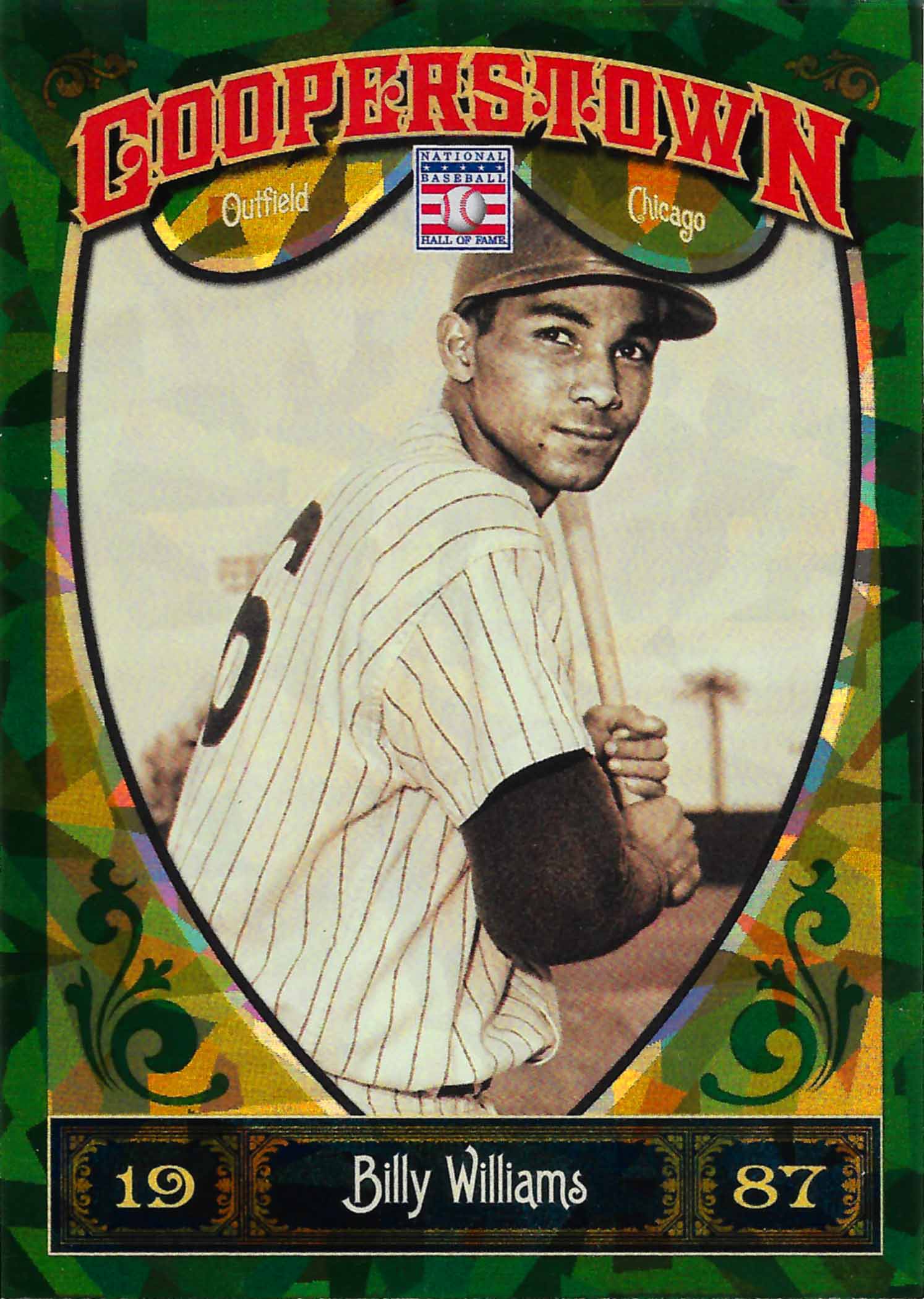 2013 Panini Cooperstown Green Crystal