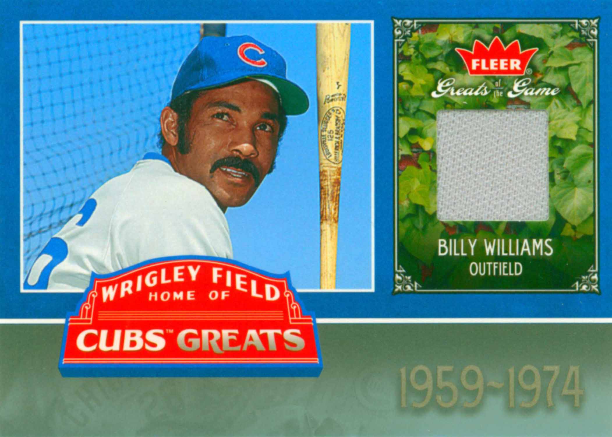 2006 Greats of the Game Cubs Greats Memorabilia Jersey