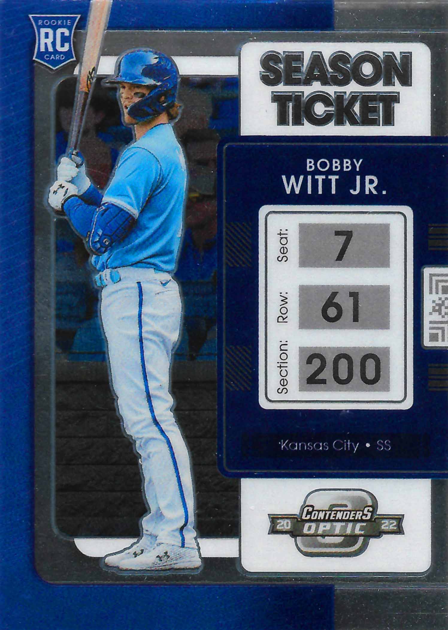 2022 Panini Chronicles Contenders Optic Season Ticket