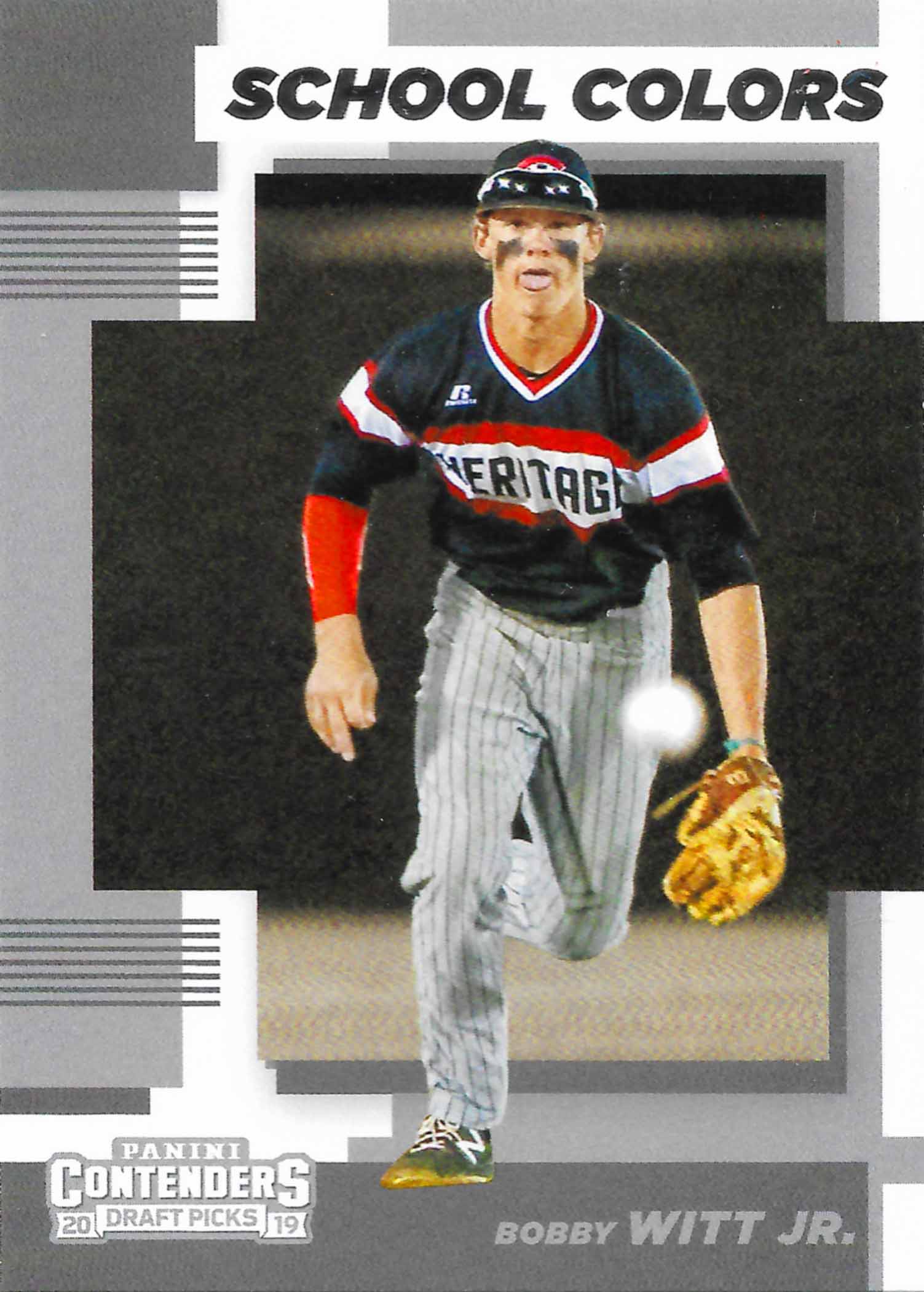 2019 Panini Contenders Draft Picks School Colors