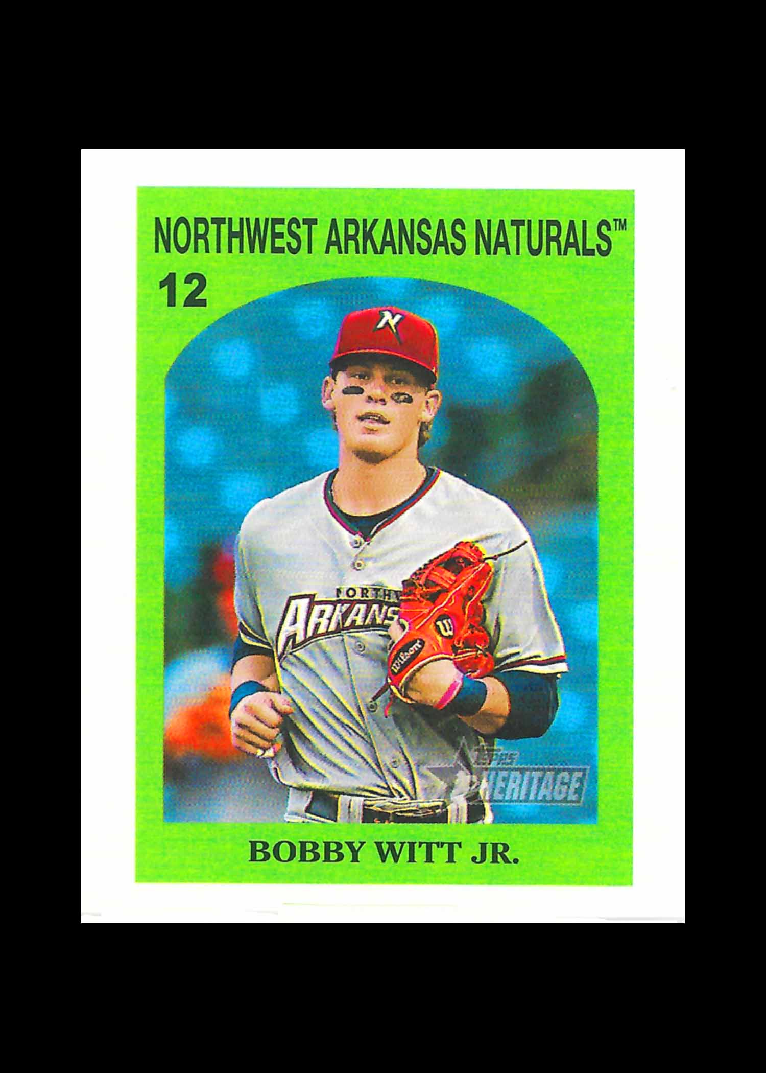 2021 Topps Heritage Minors '72 Topps Venezuelan Stamp