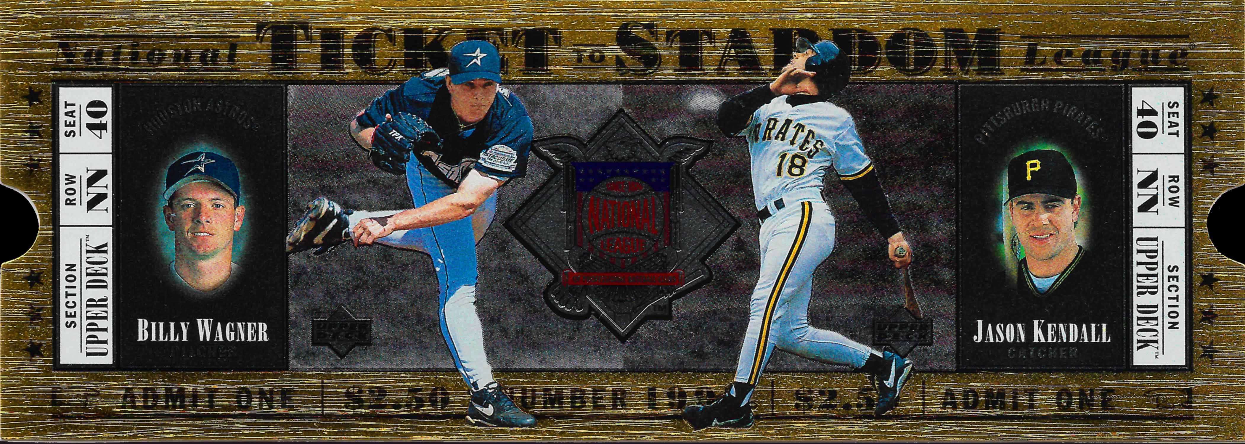 1997 Upper Deck Ticket To Stardom Combos