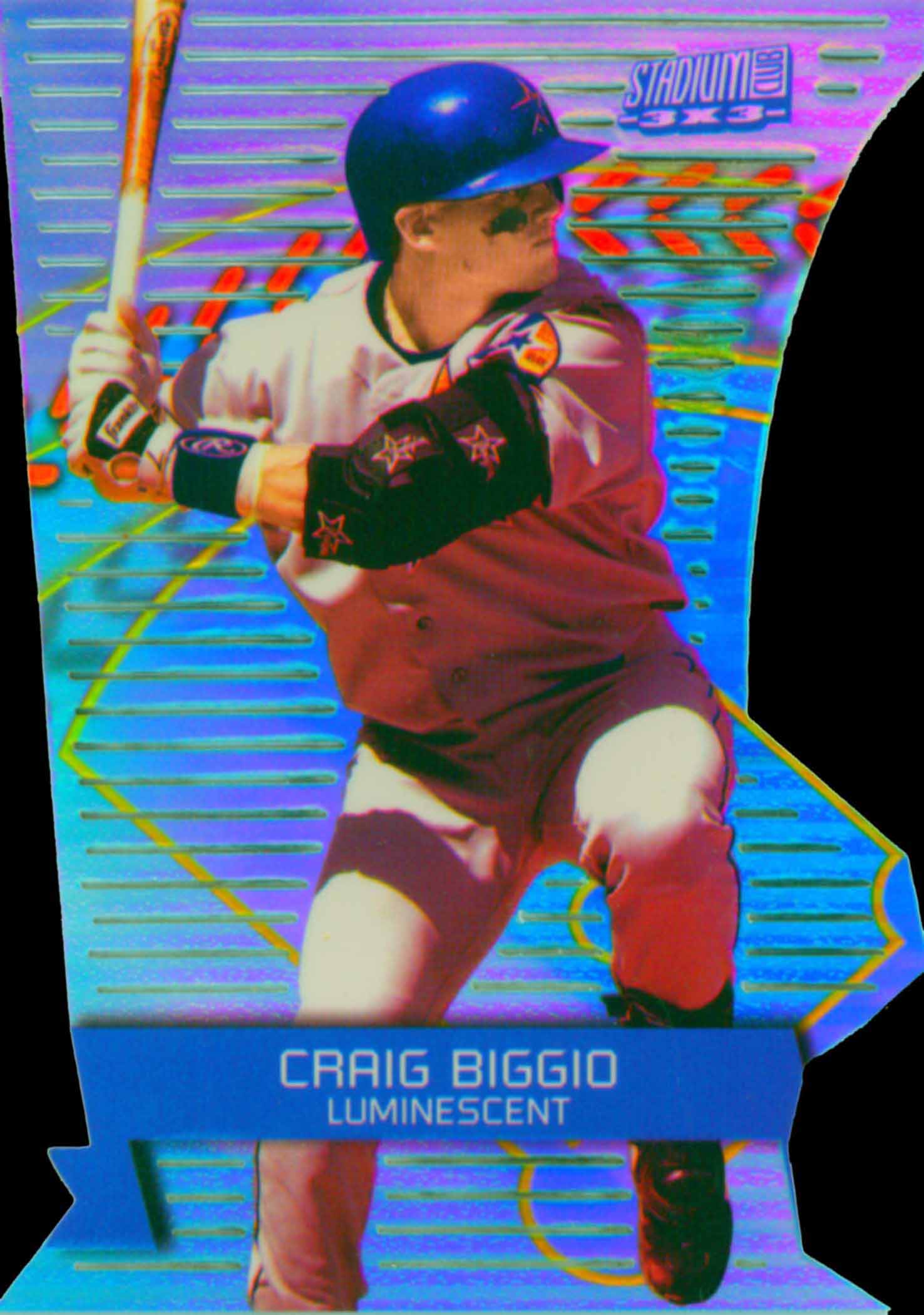 2000 Stadium Club 3 X 3 Luminescent