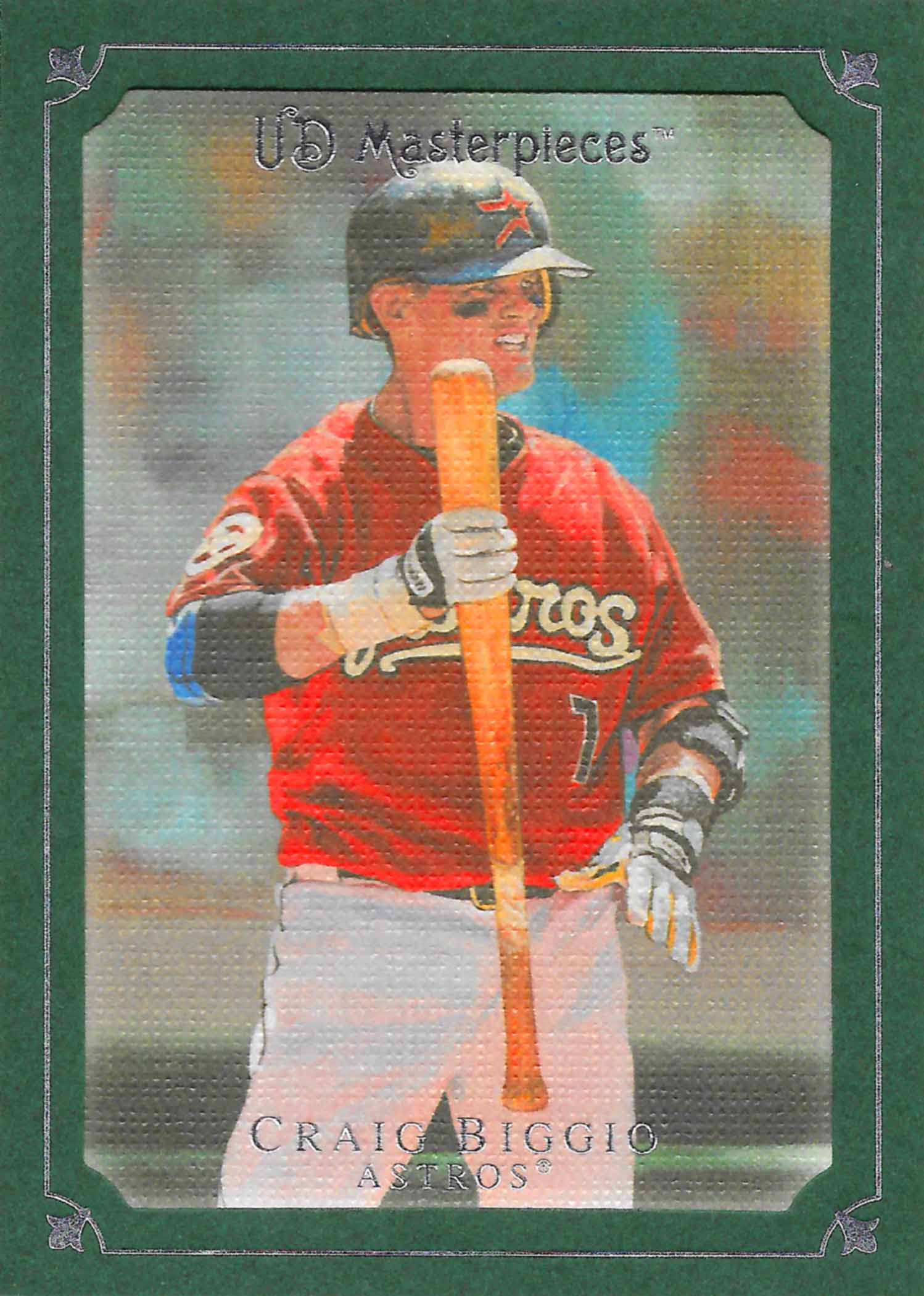2007 UD Masterpieces Windsor Green