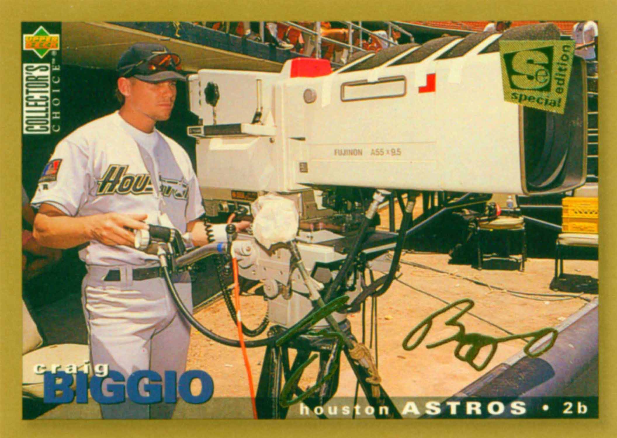 1995 Collector's Choice SE Gold Signature
