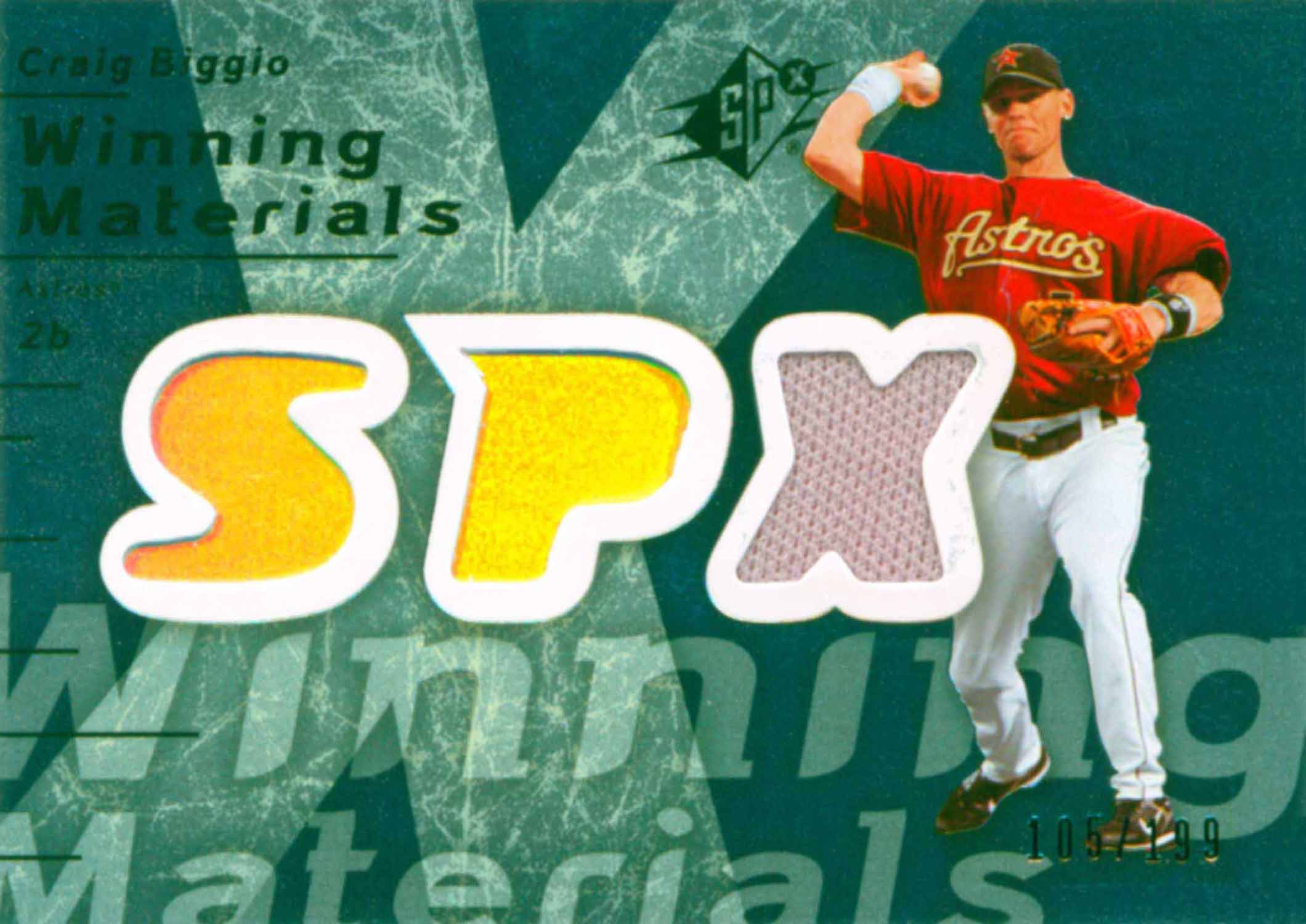 2007 SPx Winning Materials 199 Silver