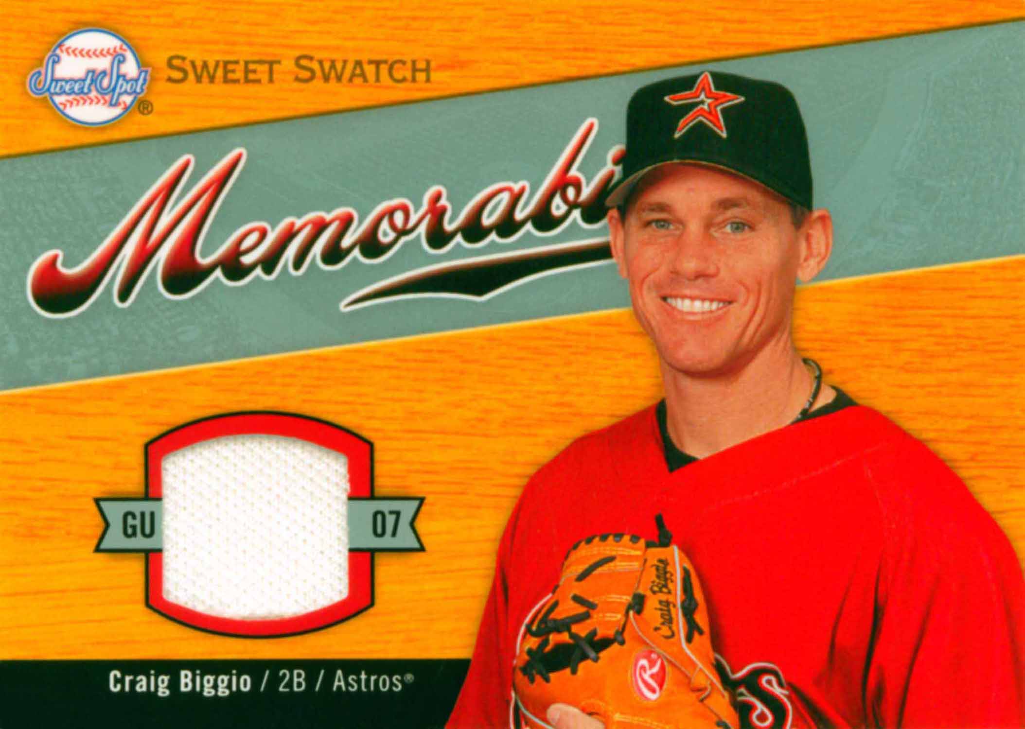 2007 Sweet Spot Sweet Swatch Memorabilia
