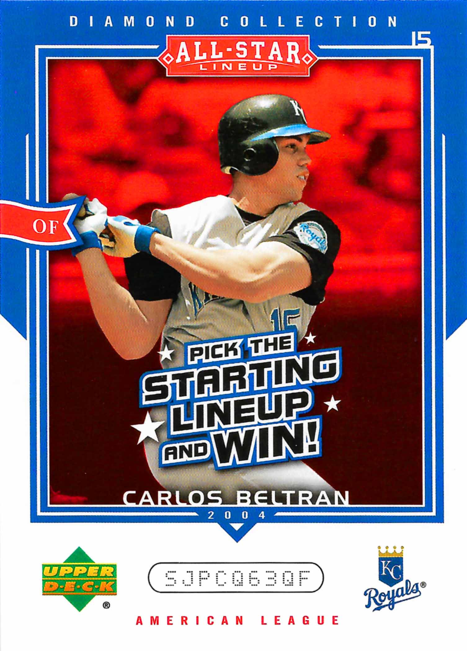 2004 UD Diamond All-Star Promo