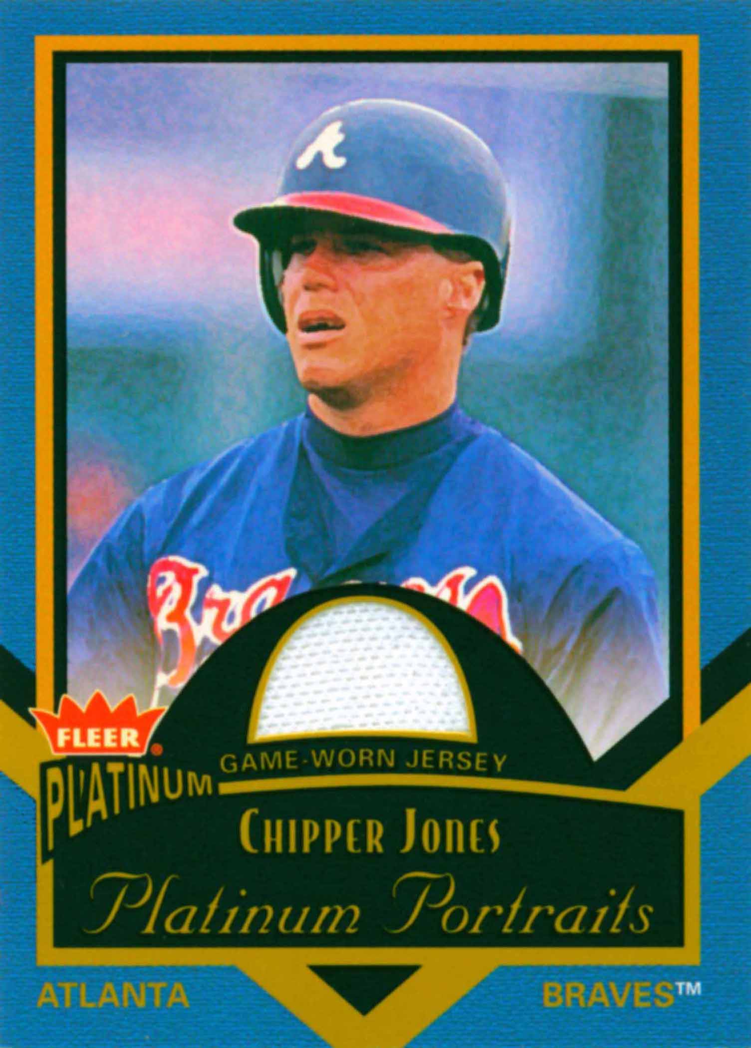 2003 Fleer Platinum Portraits Game Jersey