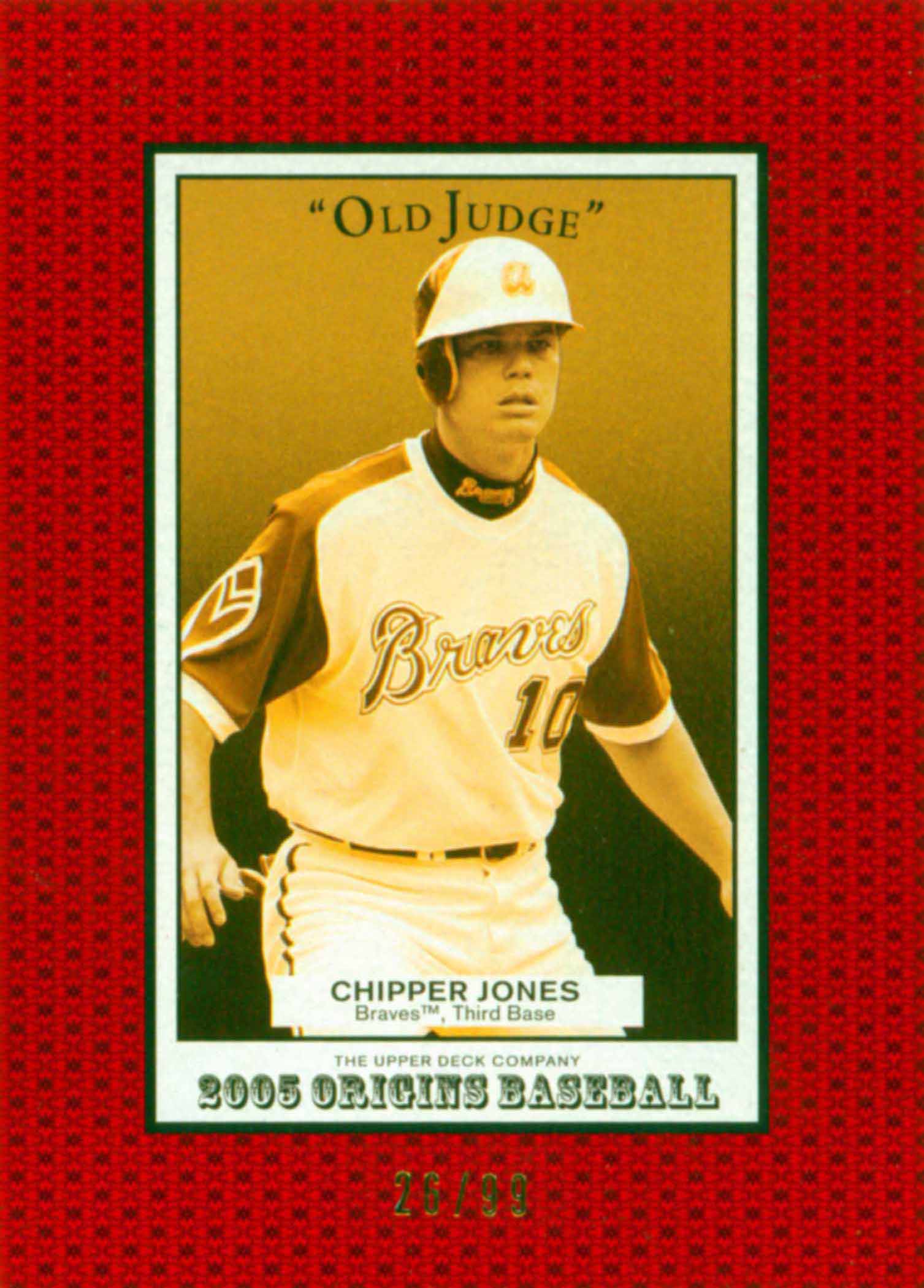 2005 Origins Old Judge Red