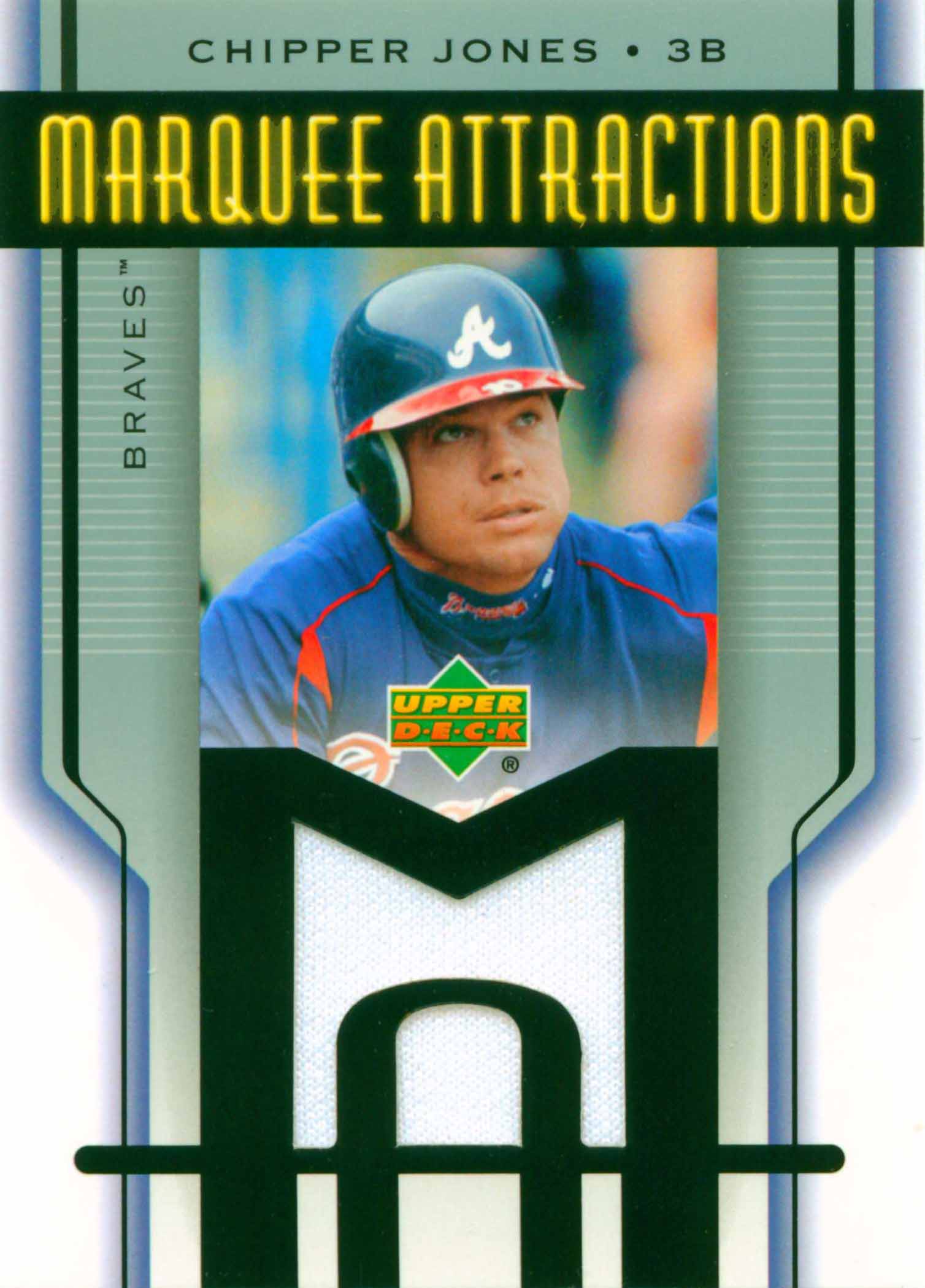 2005 Upper Deck Marquee Attractions Jersey