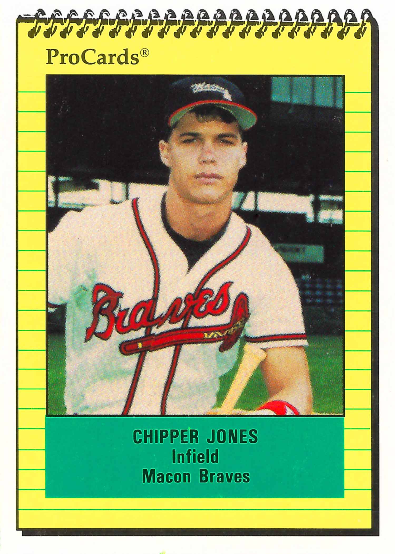 1991 Macon Braves ProCards