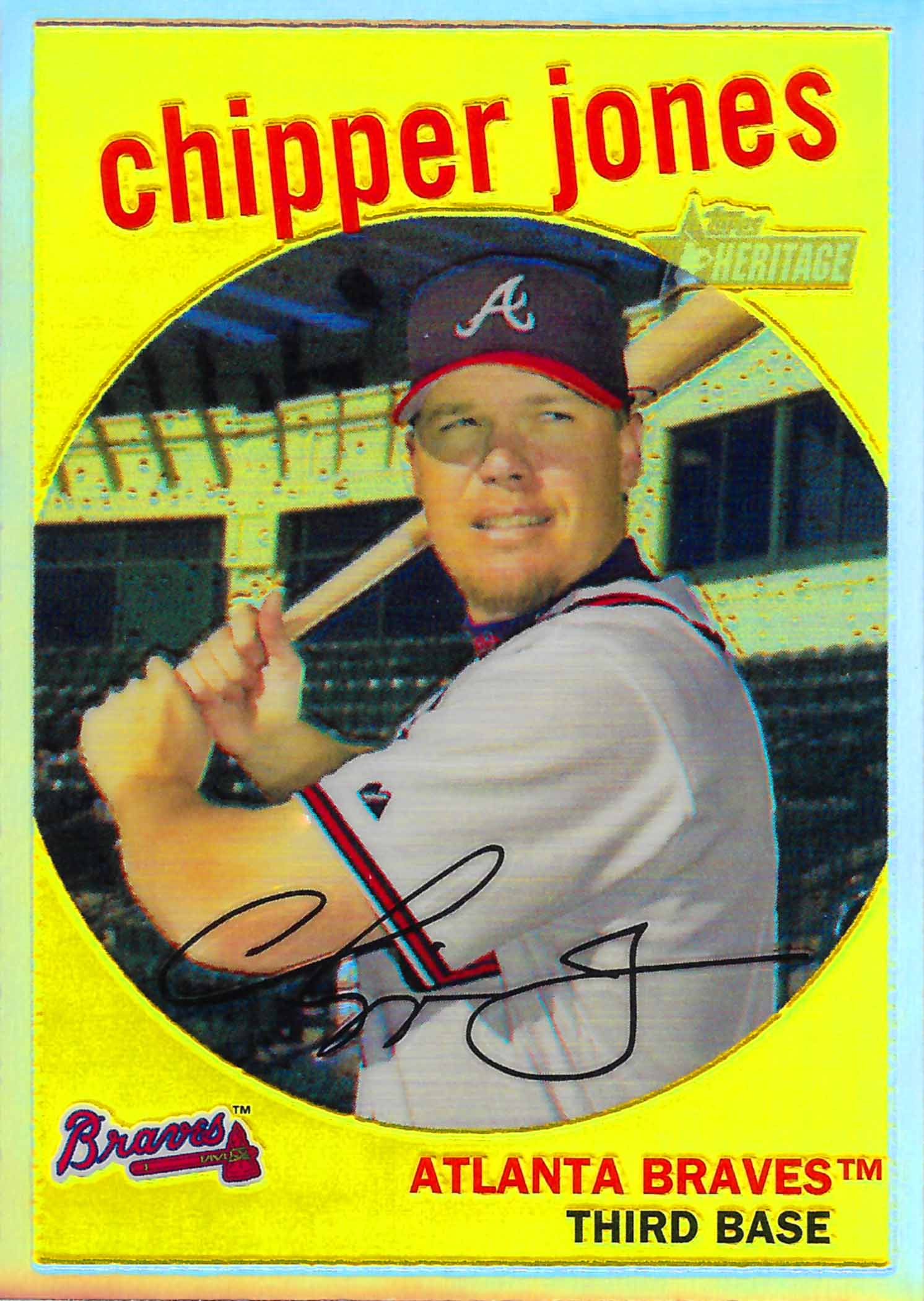 2008 Topps Heritage Chrome Refractors