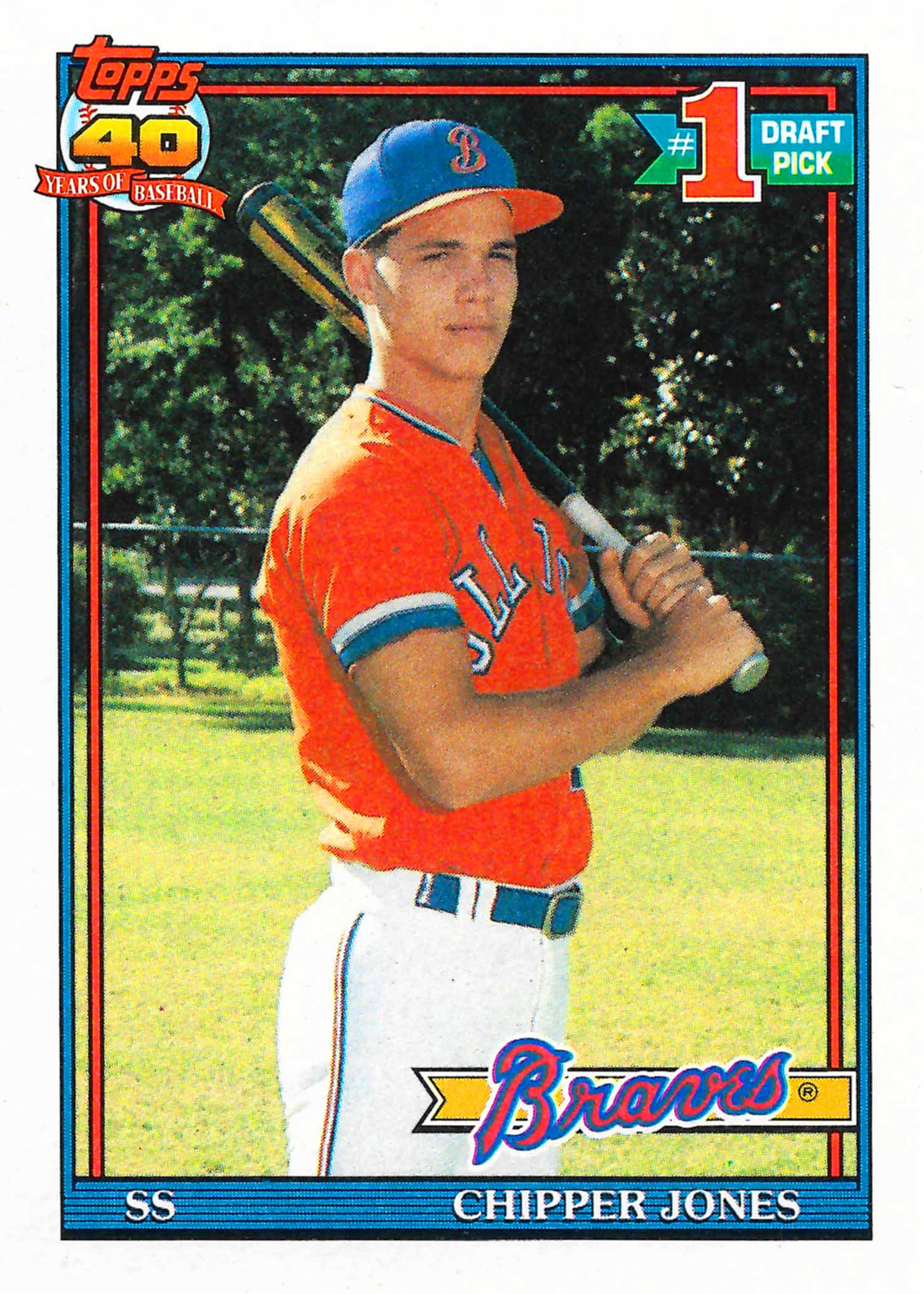 1991 Topps #1 Draft Pick