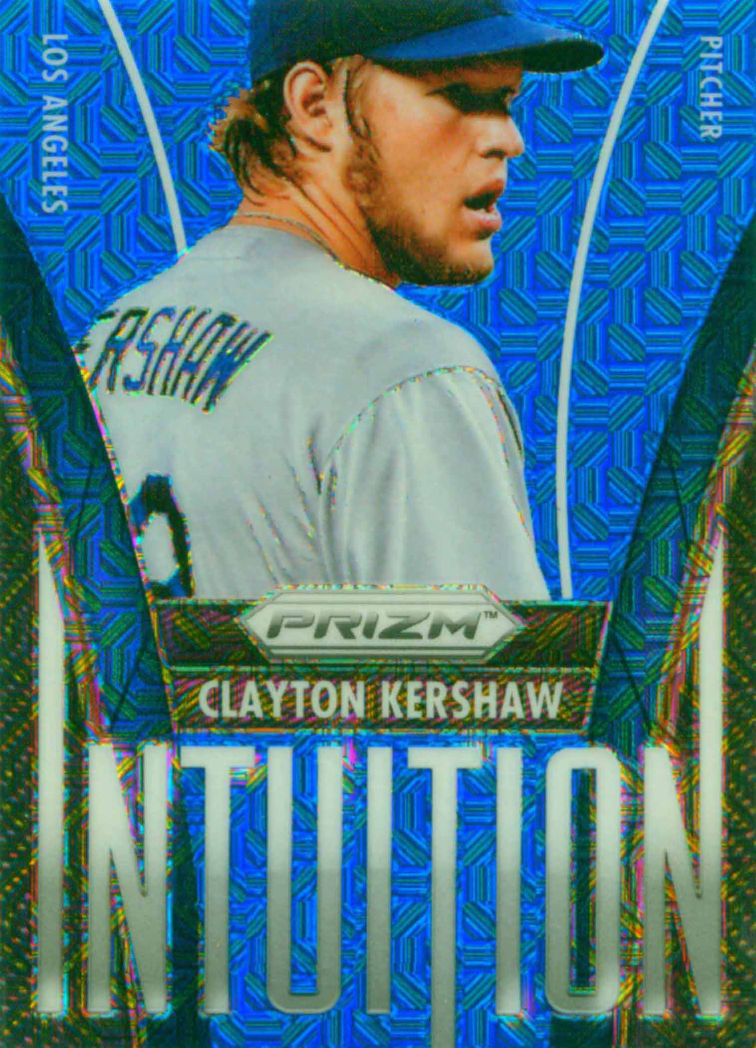 2014 Panini Prizm Intuition Prizms Blue Mojo