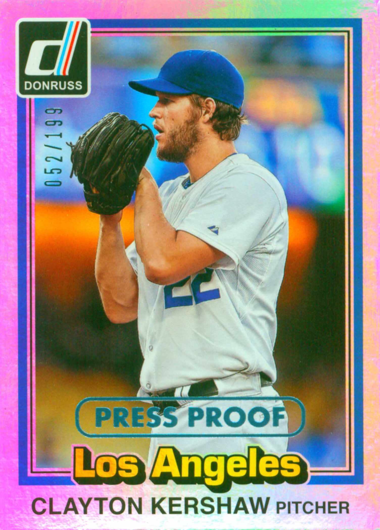 2015 Donruss '81 Press Proofs Platinum Blue