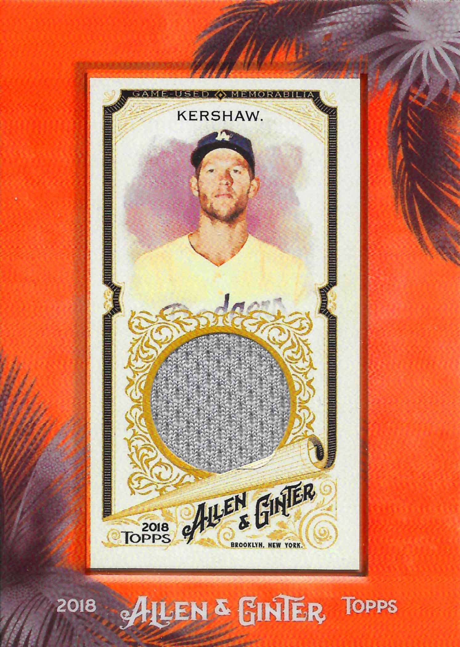 >2018 Topps Allen and Ginter Mini Framed Relics