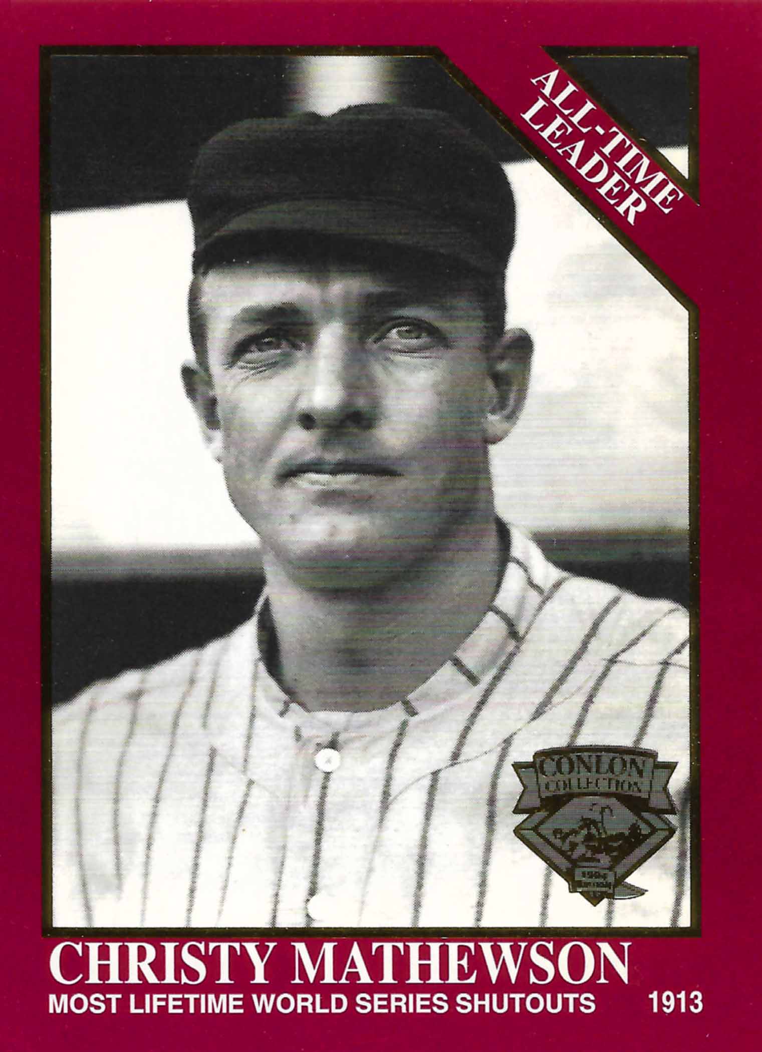 1994 Conlon The Sporting News Burgundy