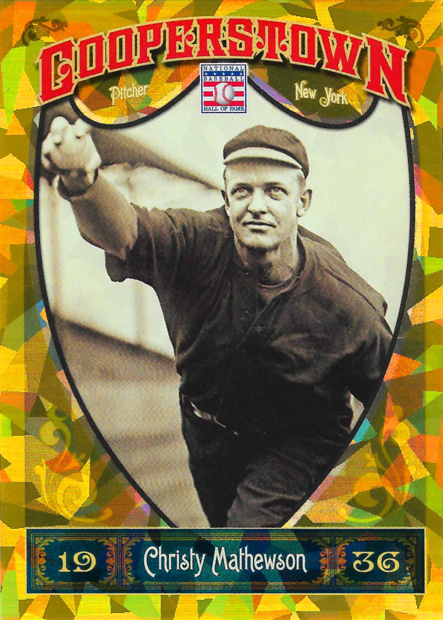 2013 Panini Cooperstown Gold Crystal