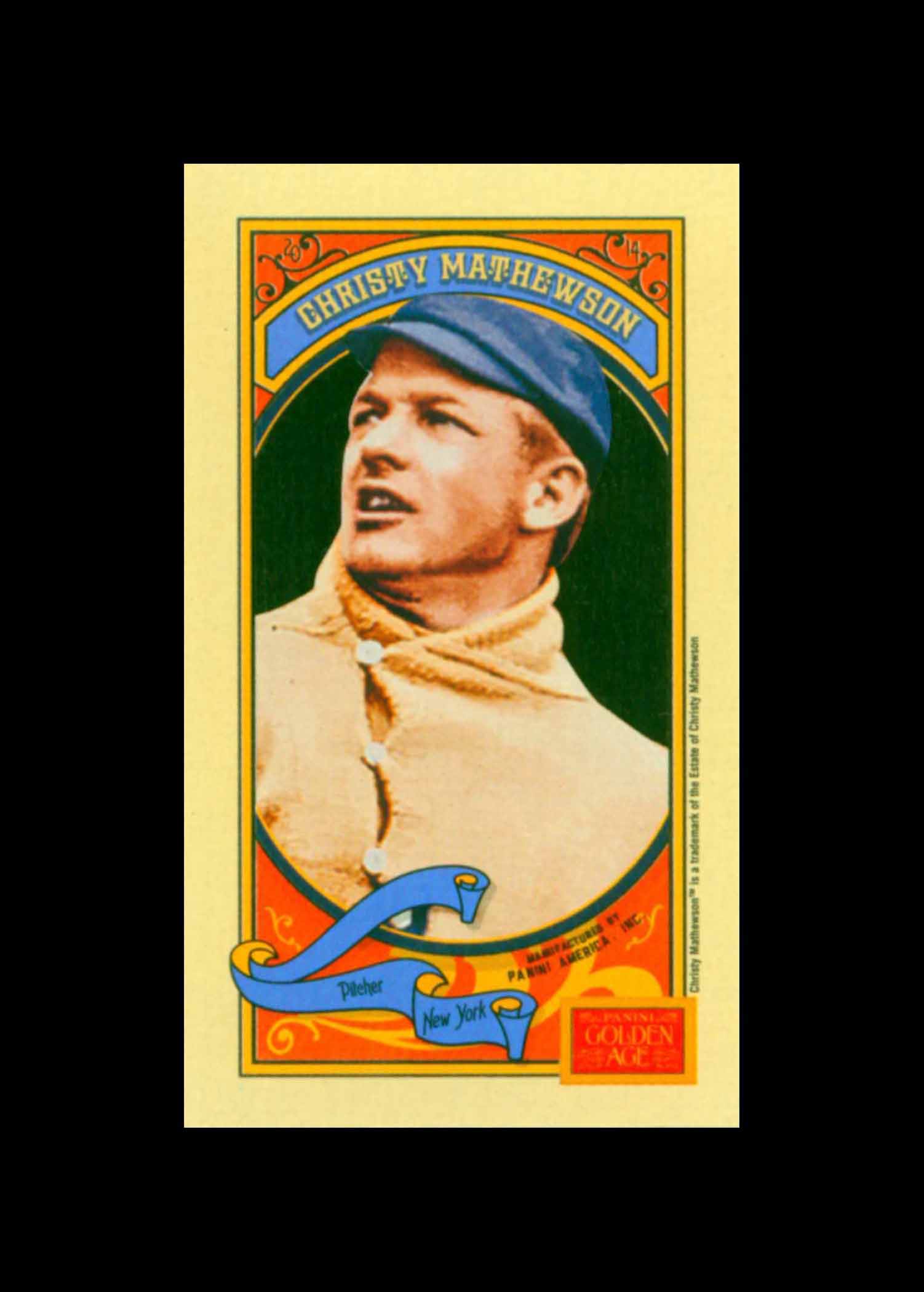 2014 Panini Golden Age Mini Hindu Brown Back