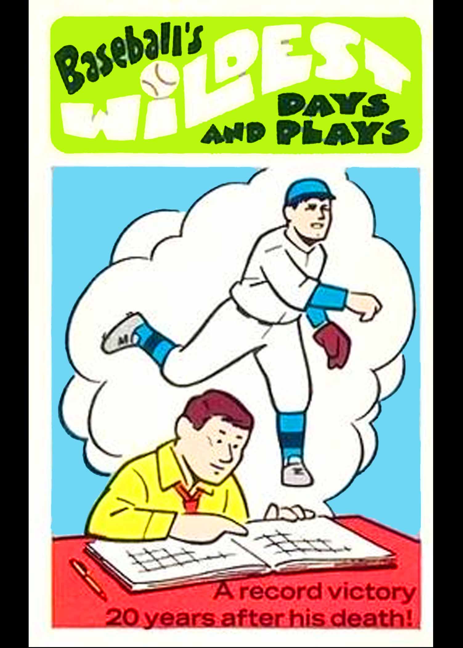 1973 Fleer Wildest Days and Plays