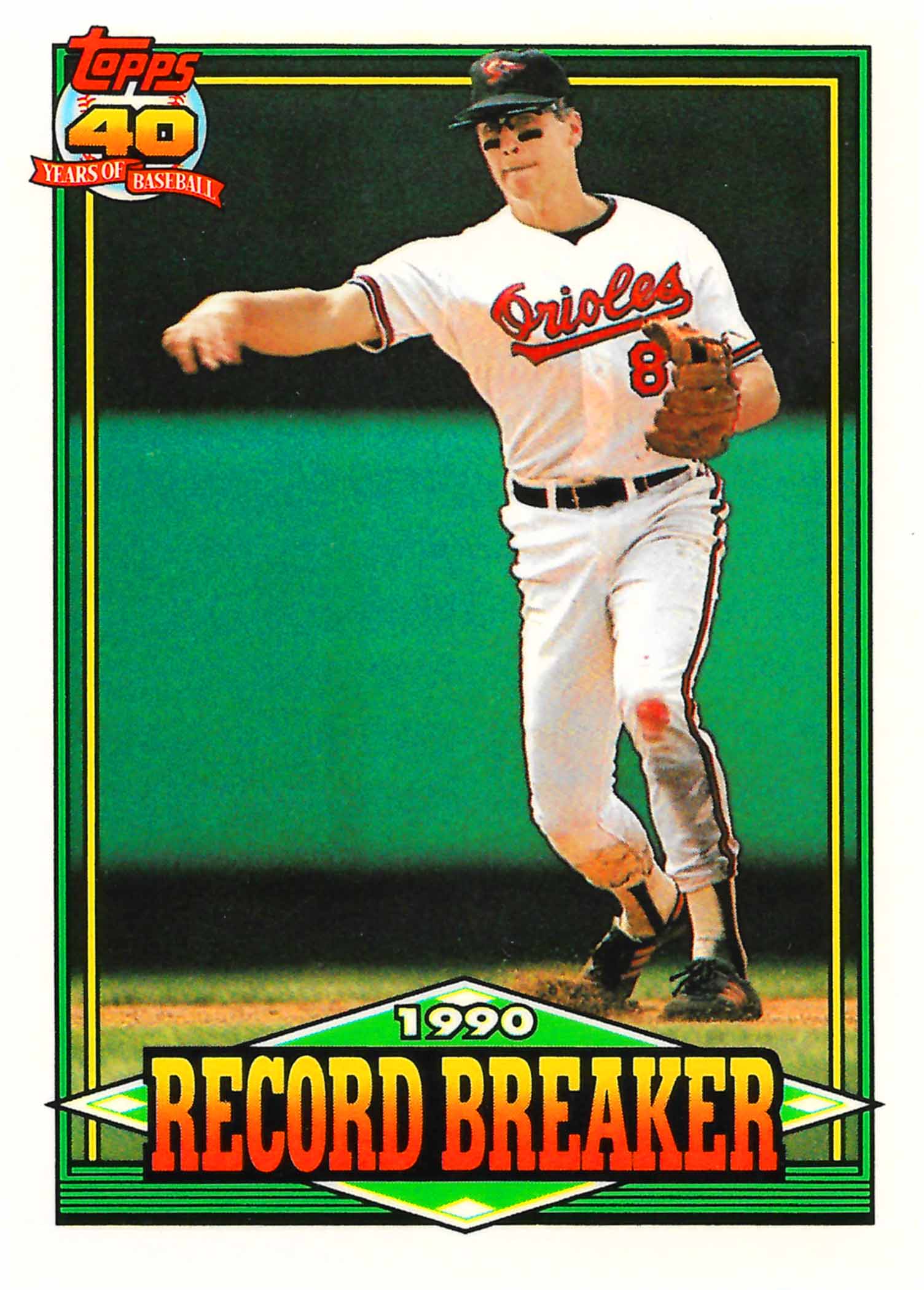 1991 Topps Tiffany Record Breaker