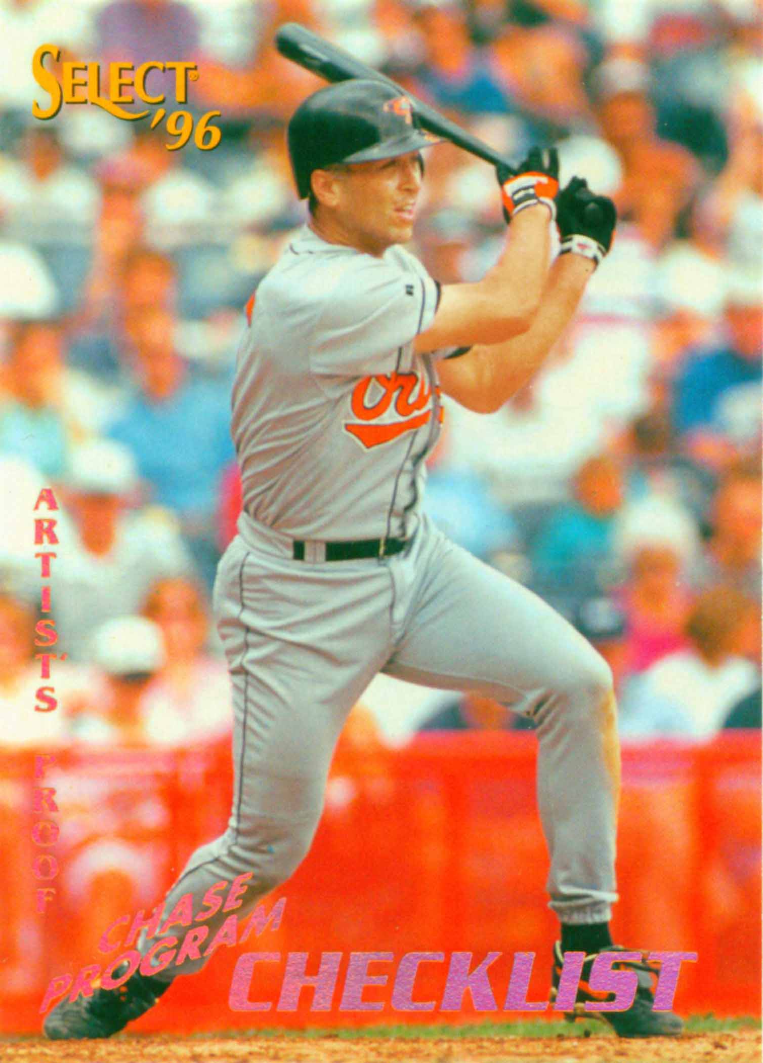 1996 Select Artist's Proofs Checklist