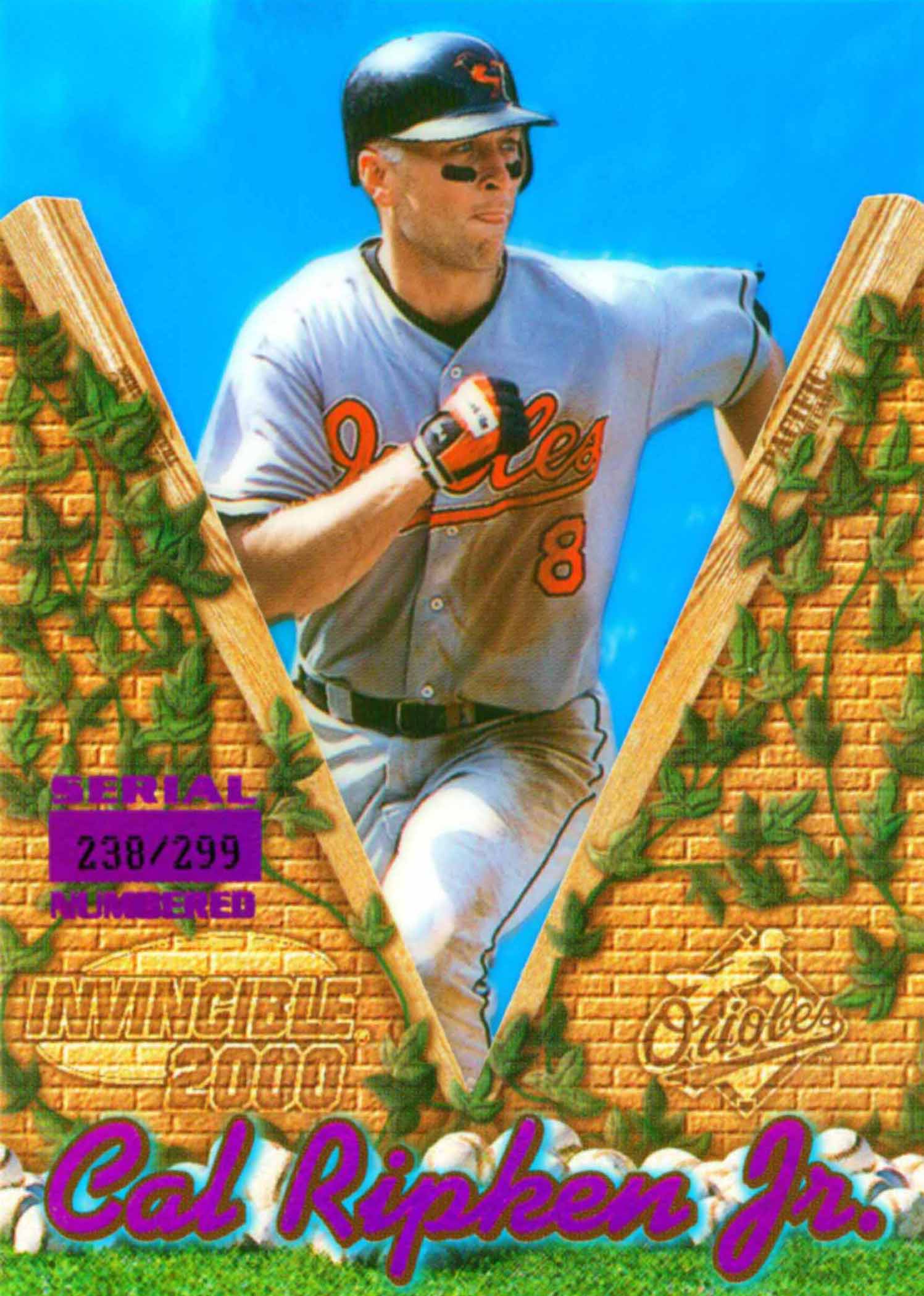 2000 Pacific Invincible Holographic Purple