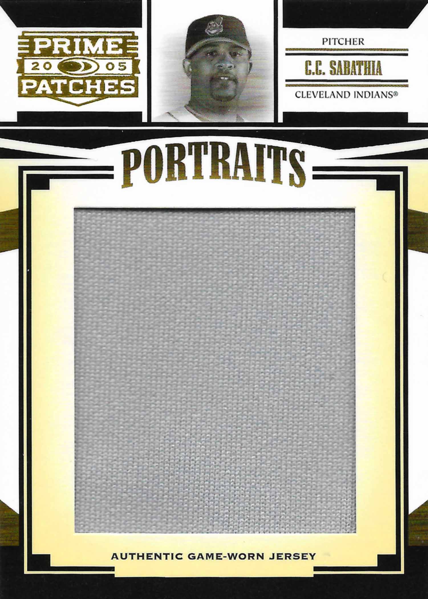 2005 Prime Patches Portraits Jumbo Swatch