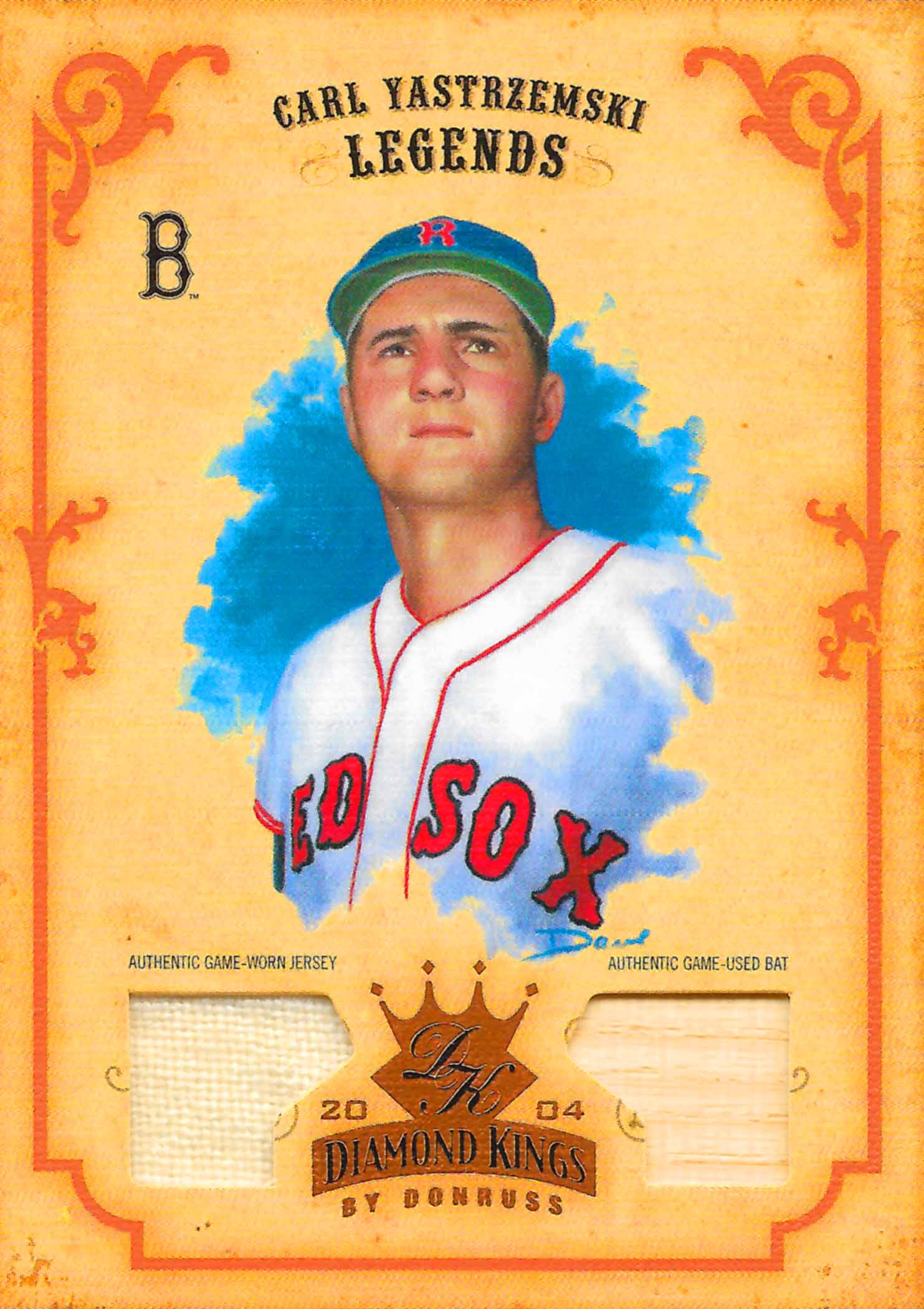 2004 Diamond Kings DK Materials Bronze Bat-Jersey