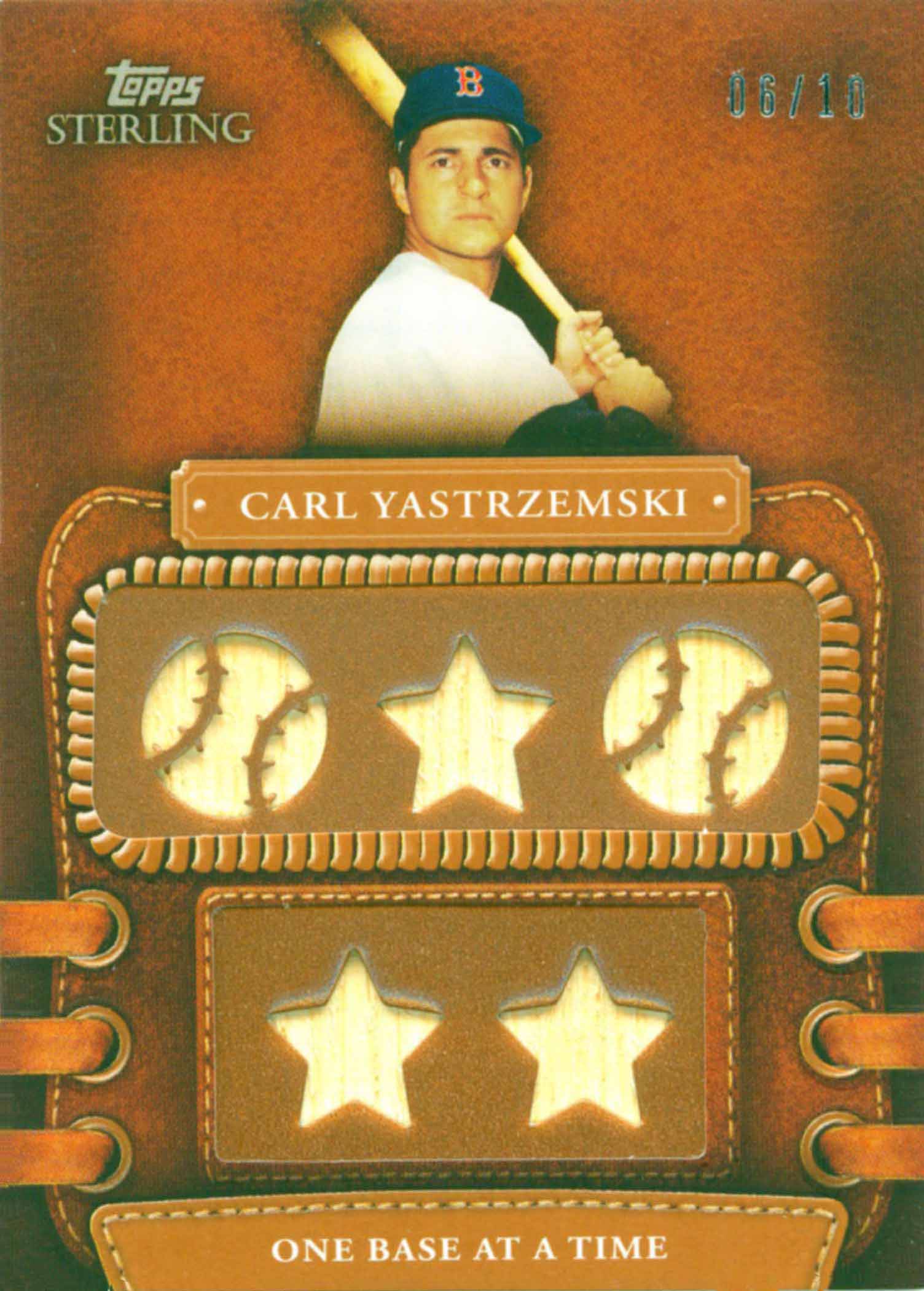 2010 Topps Sterling Legendary Leather Relics Five