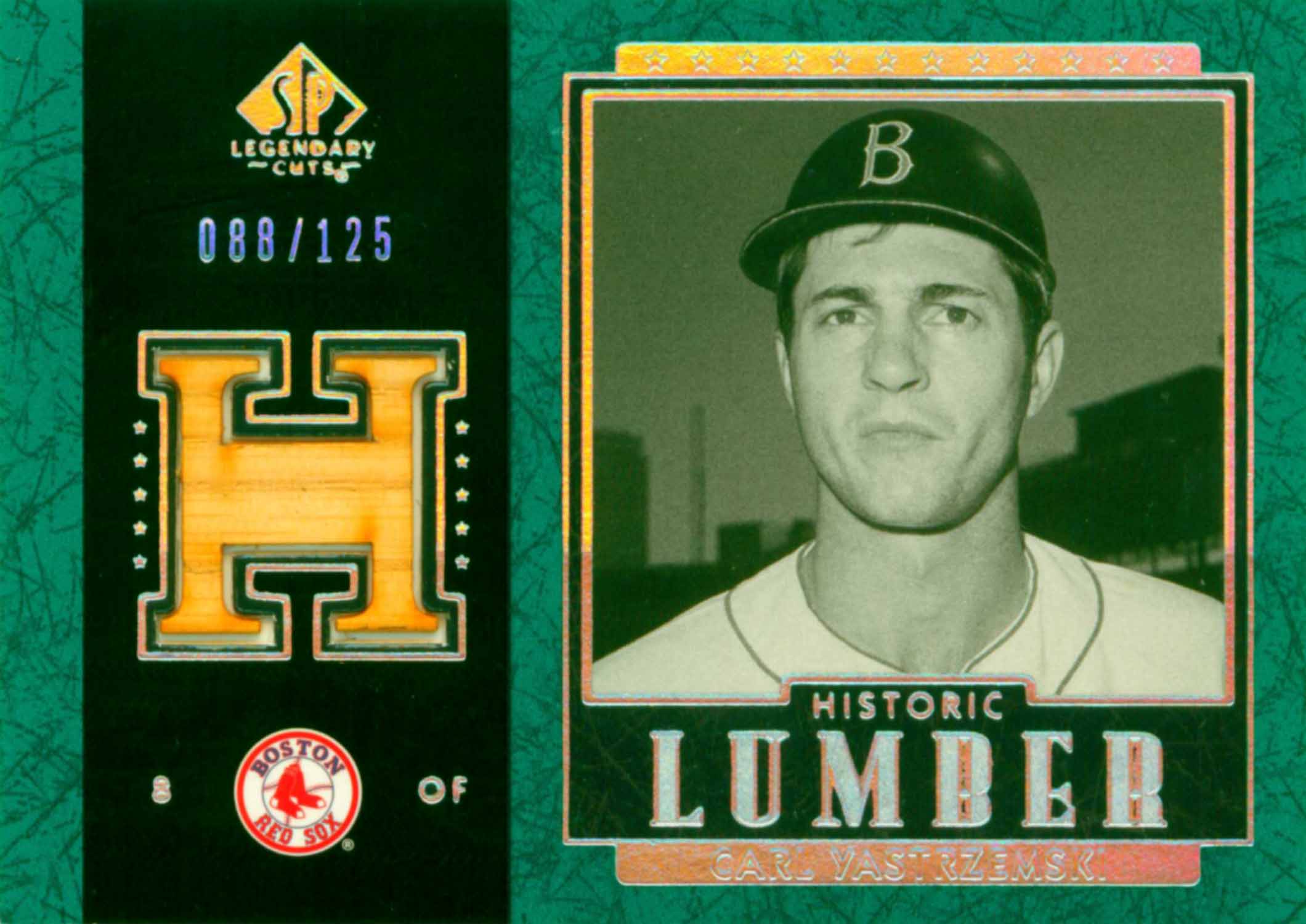 2003 SP Legendary Cuts Historic Lumber Green