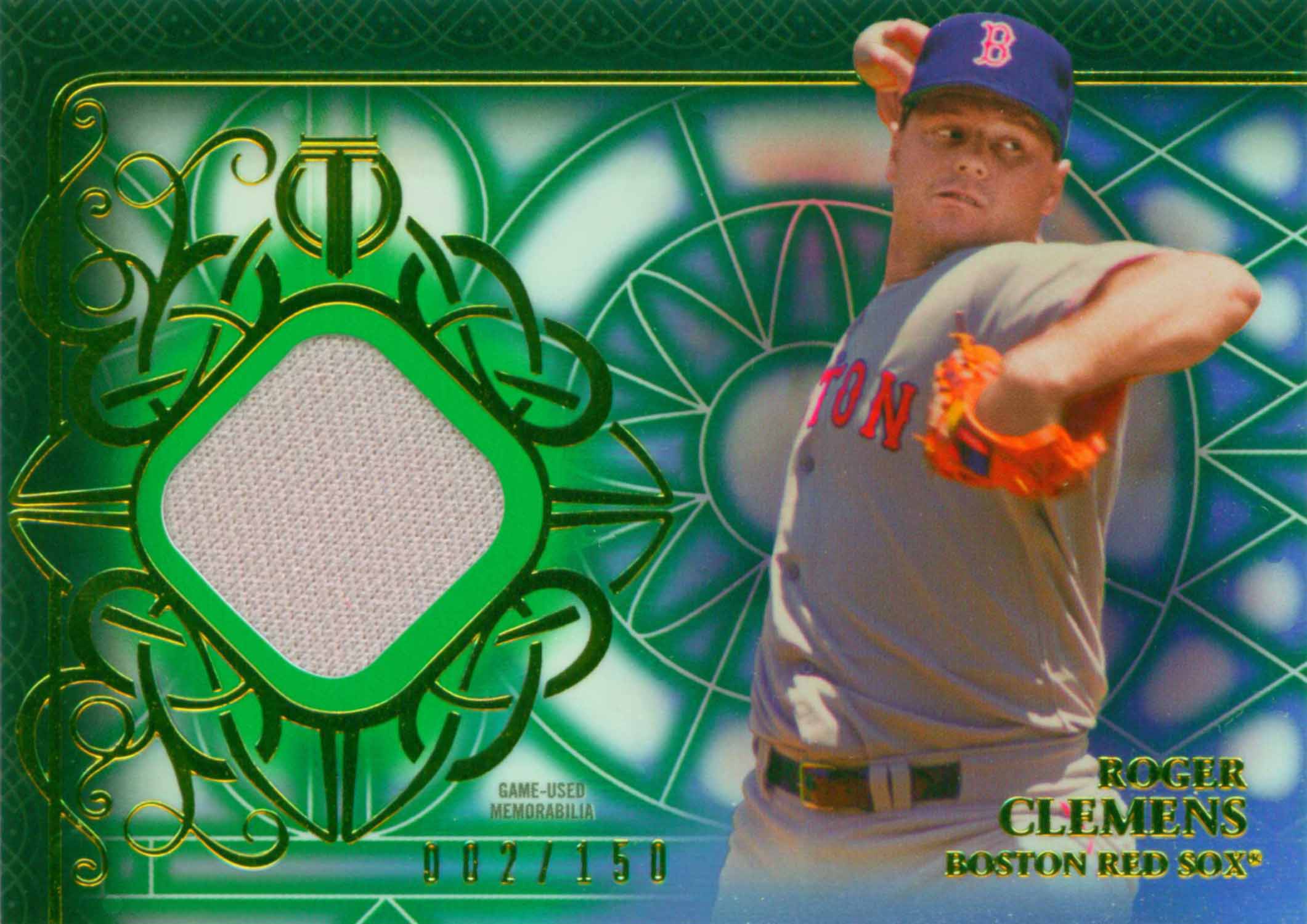 2015 Topps Tribute Relics Green