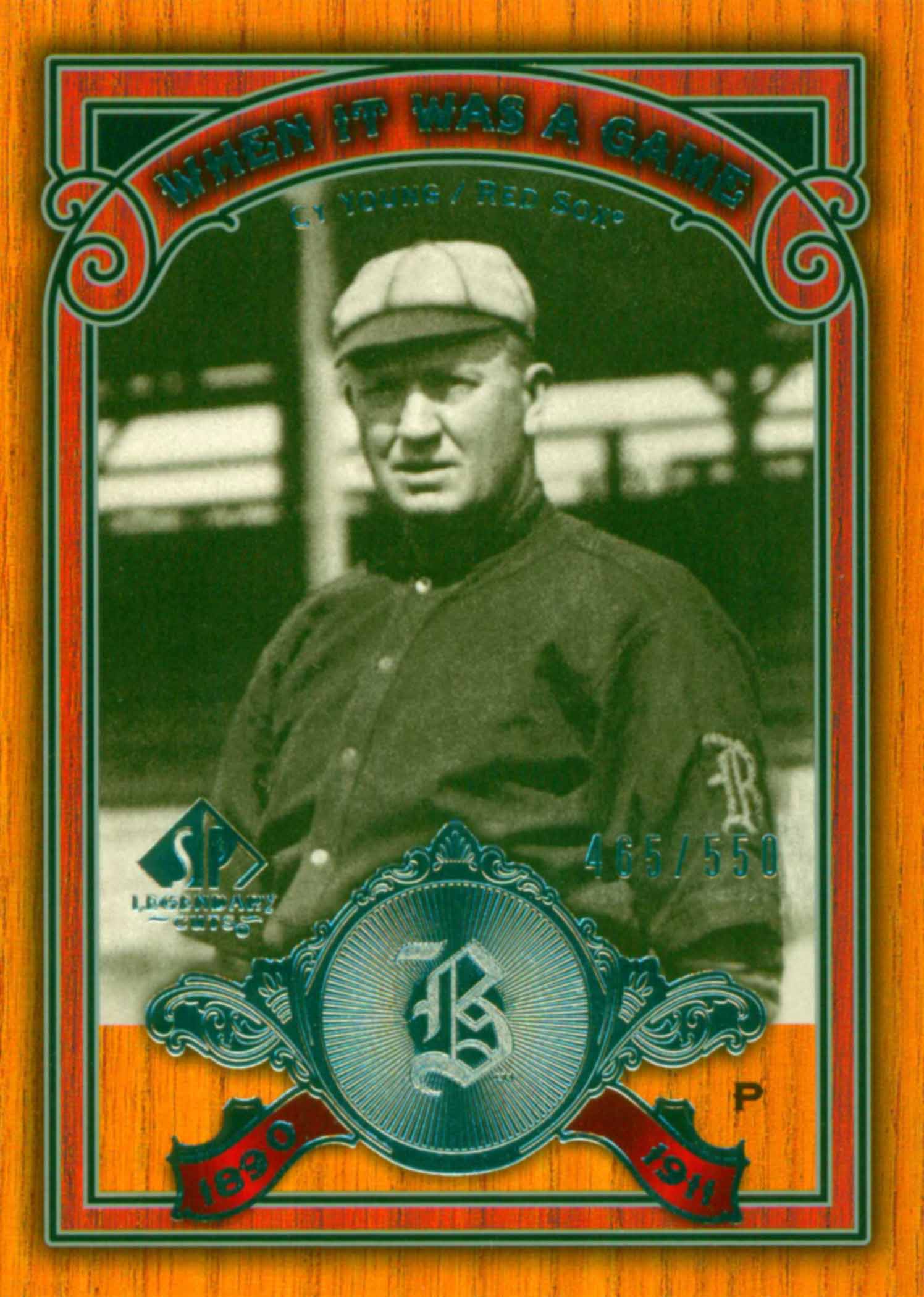 2006 SP Legendary Cuts When It Was A Game Silver