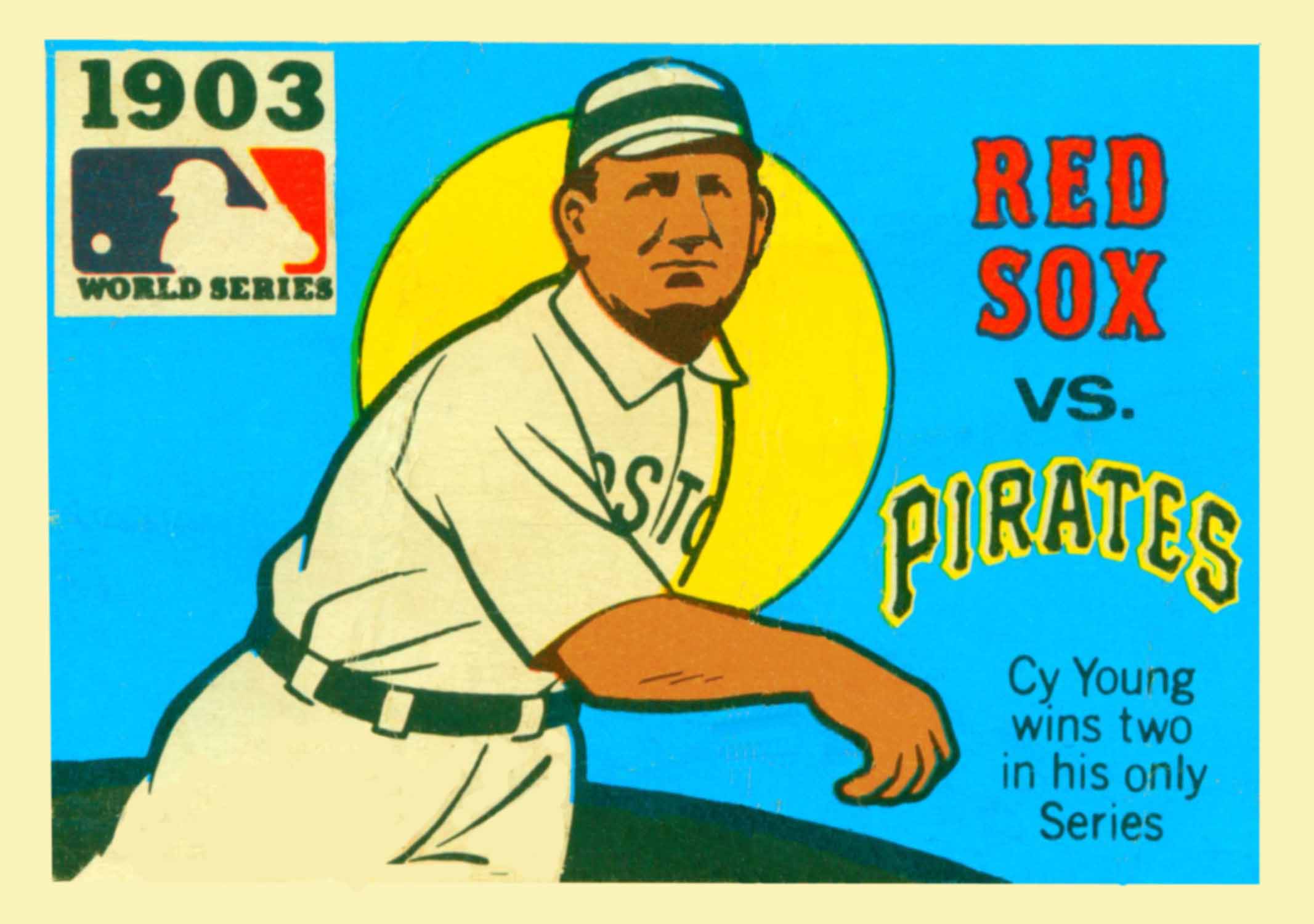1971 Fleer Laughlin World Series Black Backs