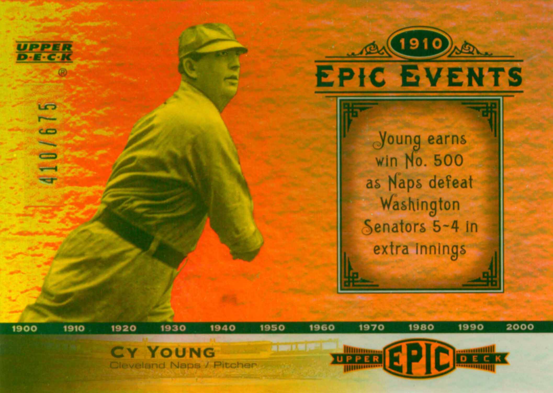 2006 Upper Deck Epic Events