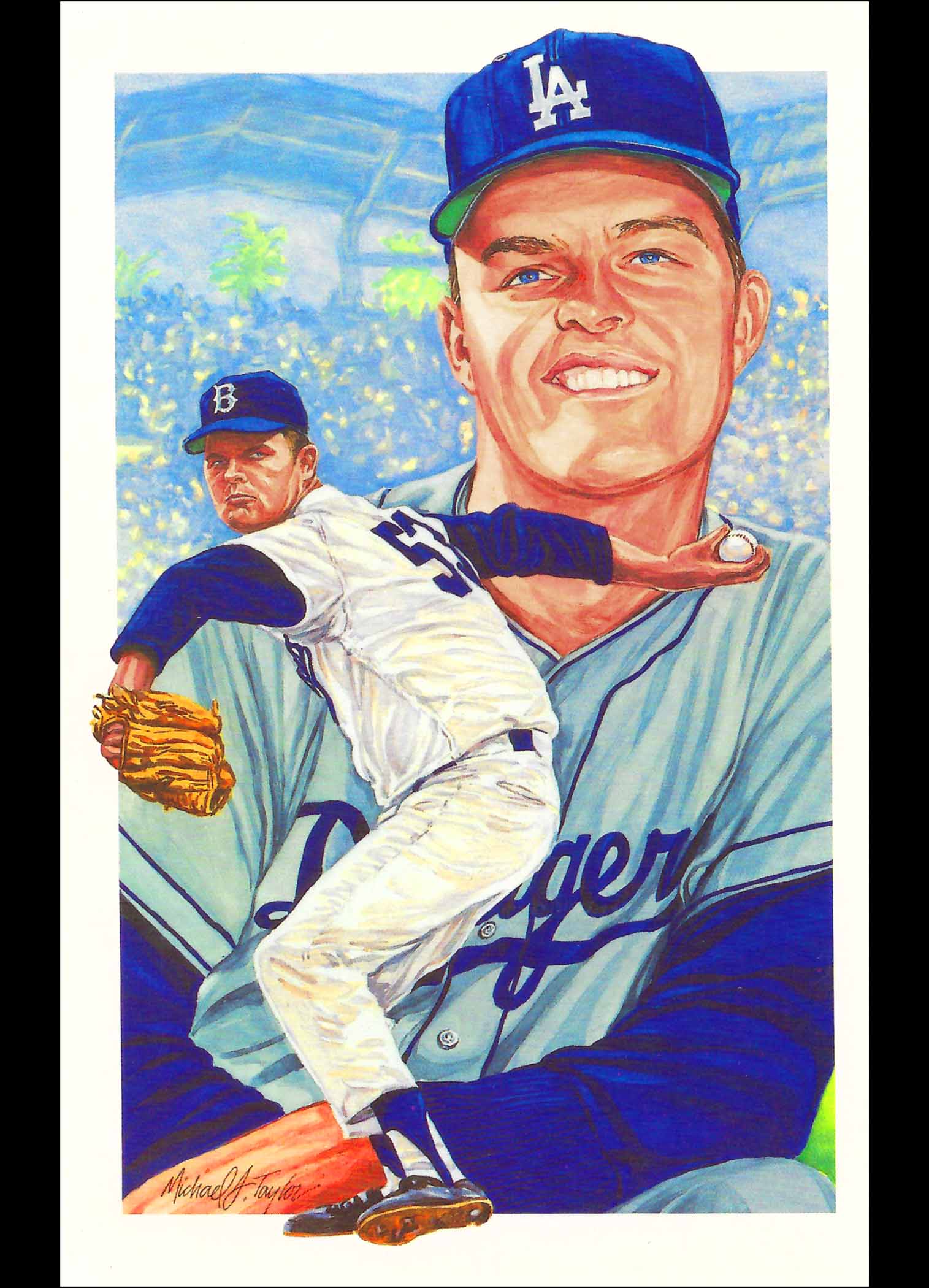1991 Legends Sports Memorabilia Postcards