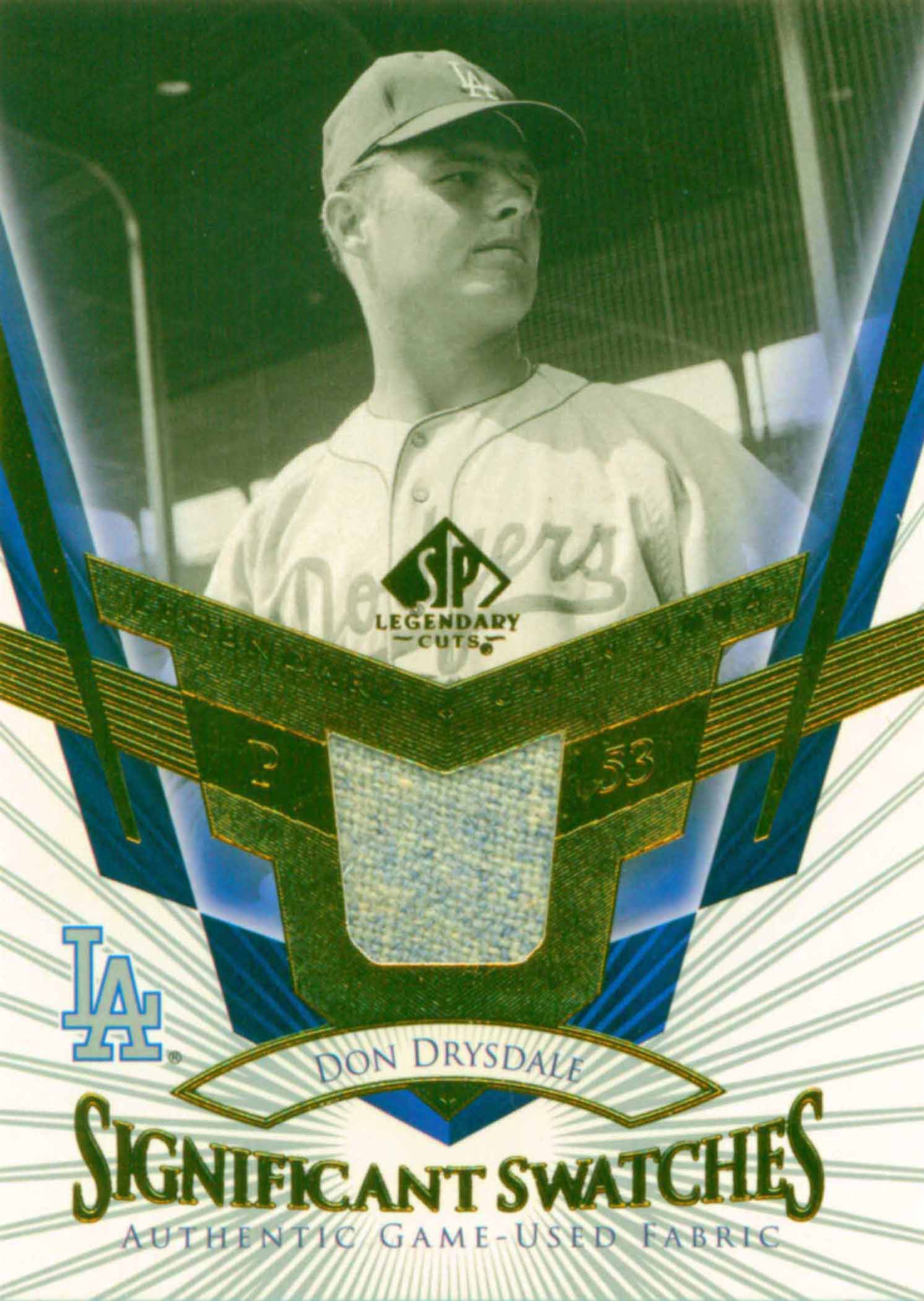 2004 SP Legendary Cuts Significant Swatches Jersey